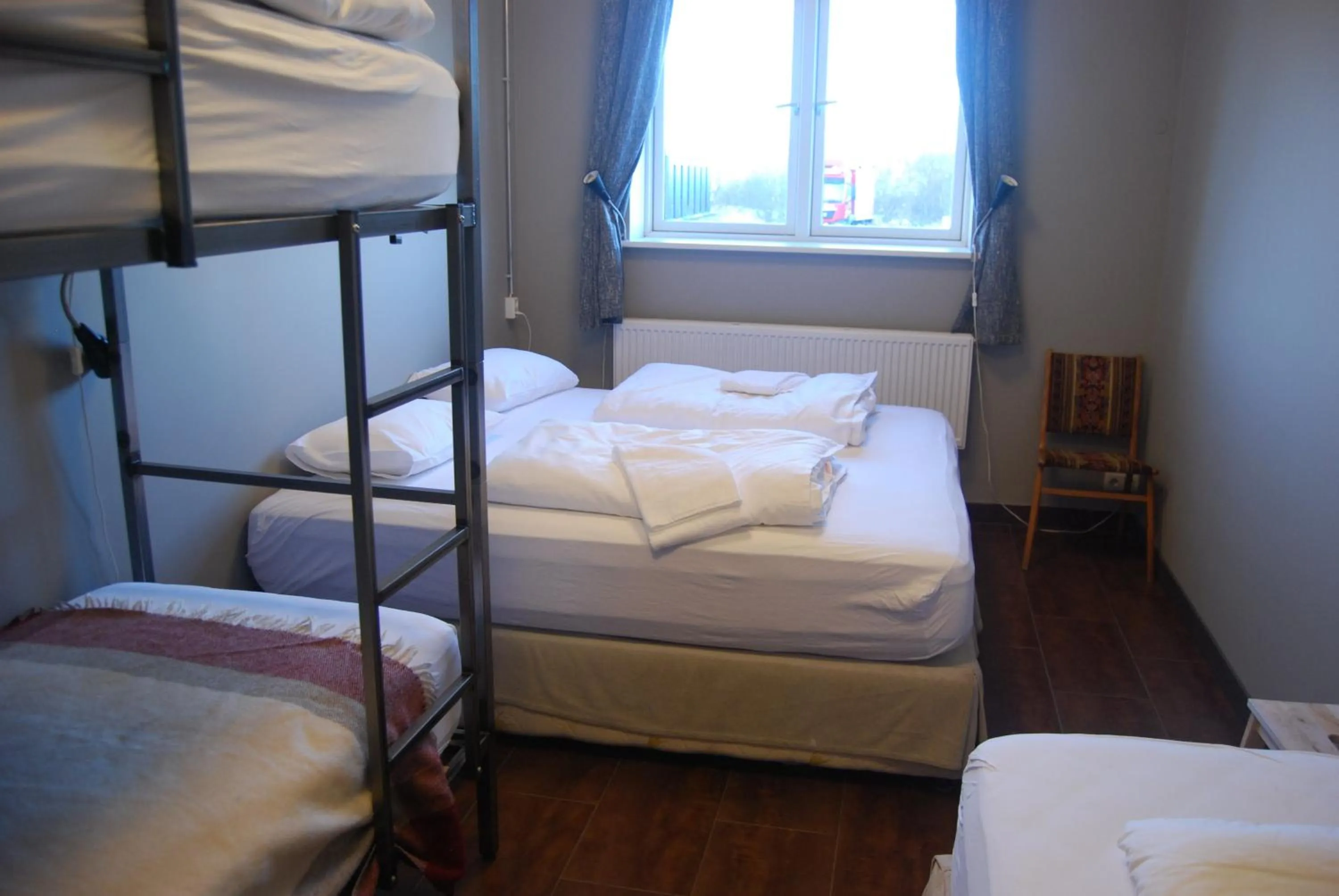Bed in Tehúsið Hostel