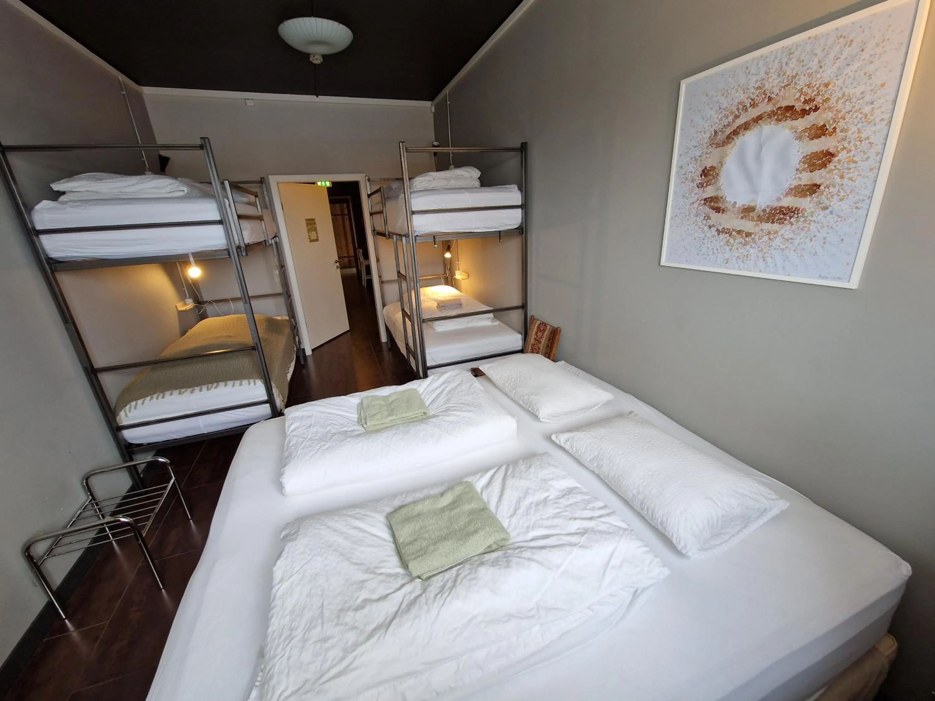 Bed in Tehúsið Hostel