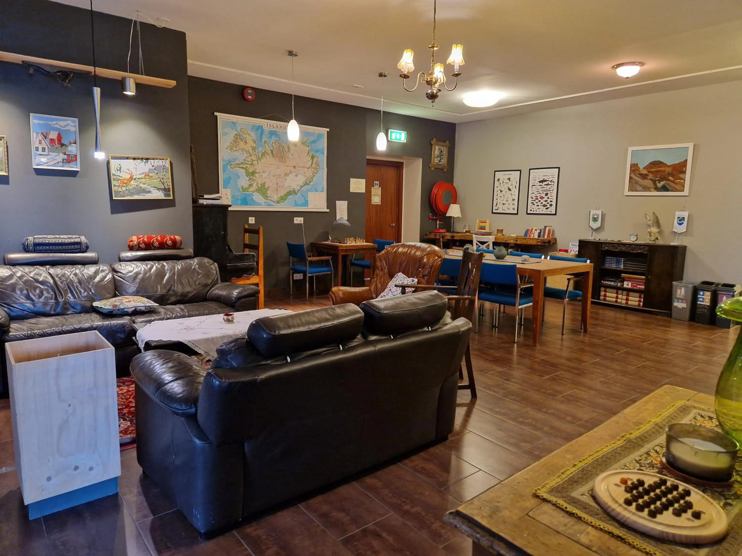 TV and multimedia in Tehúsið Hostel