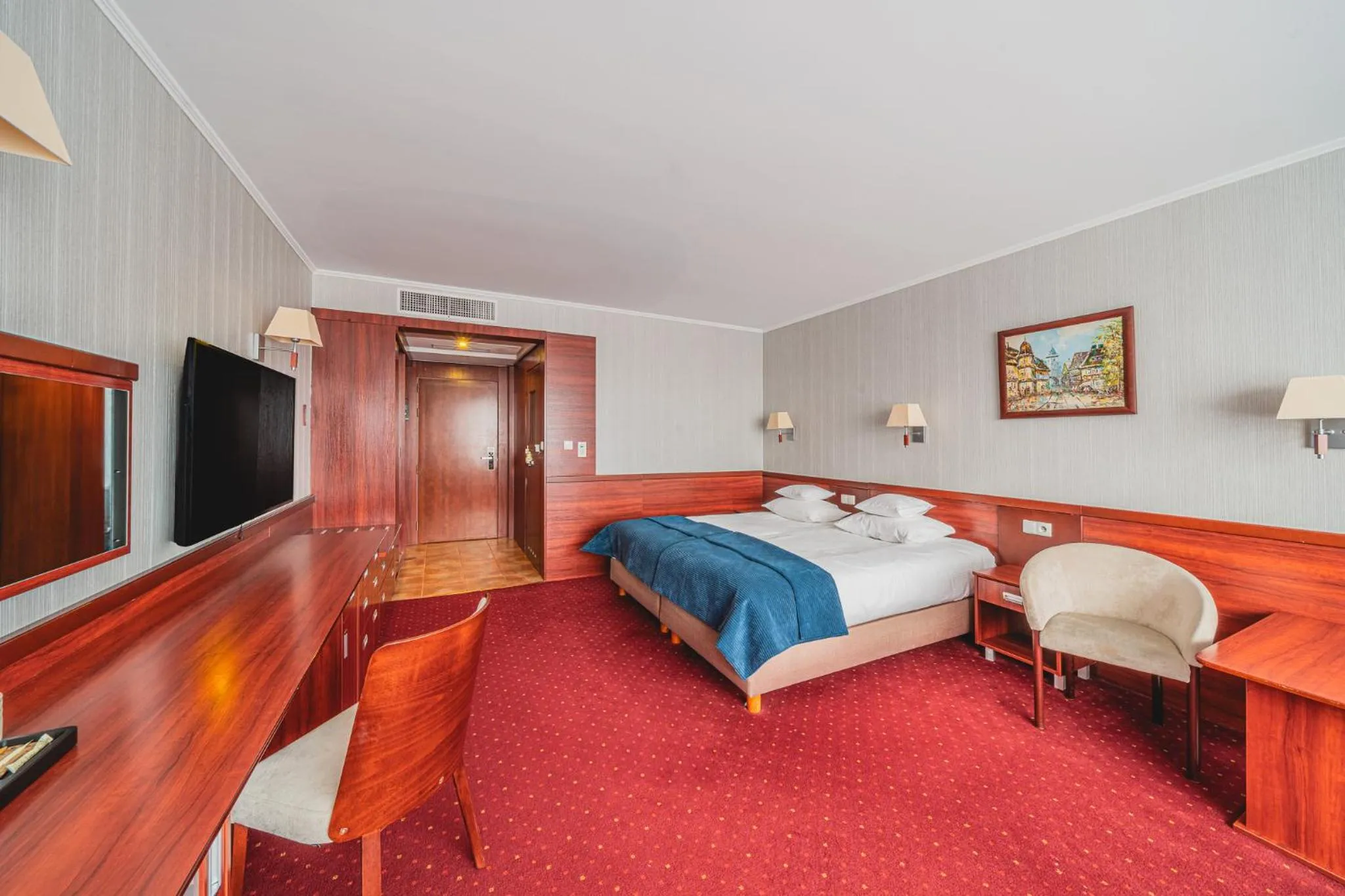 Bed in Hotel Lidia Spa & Wellness