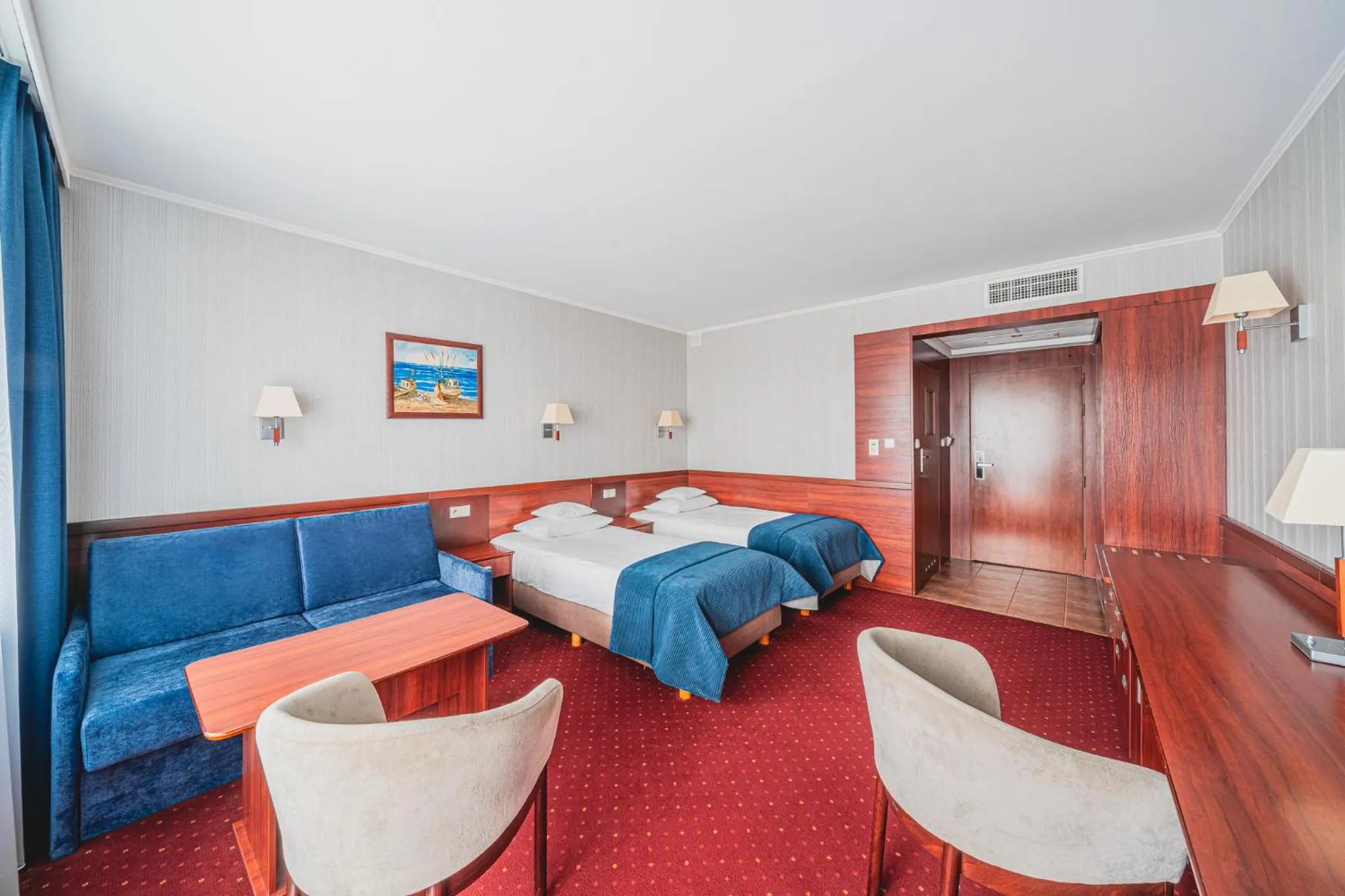 Bed in Hotel Lidia Spa & Wellness