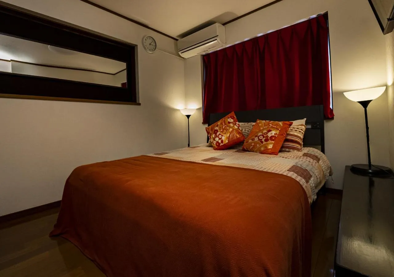 Bedroom, Bed in Maguro House