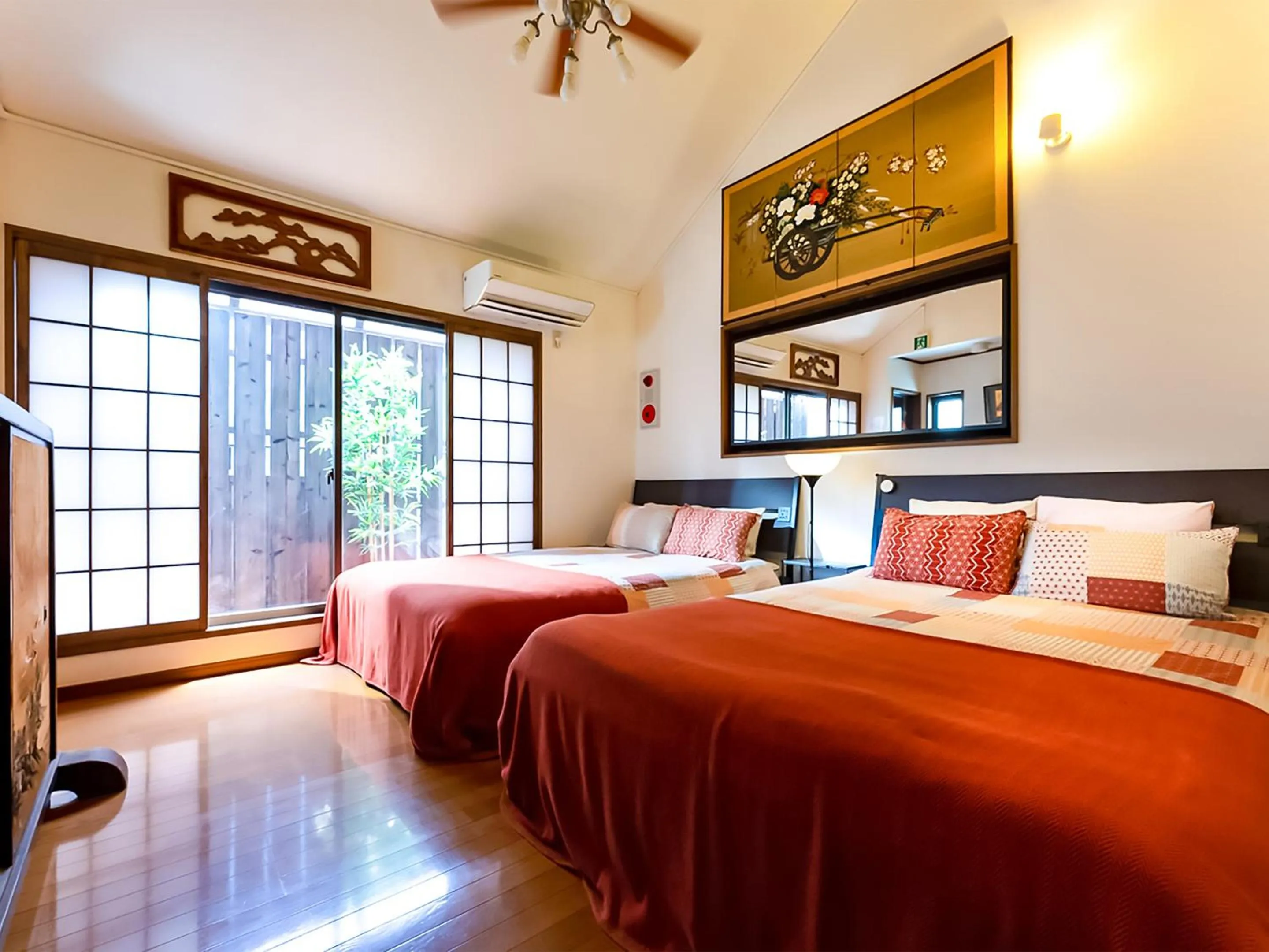 Bedroom, Bed in Maguro House