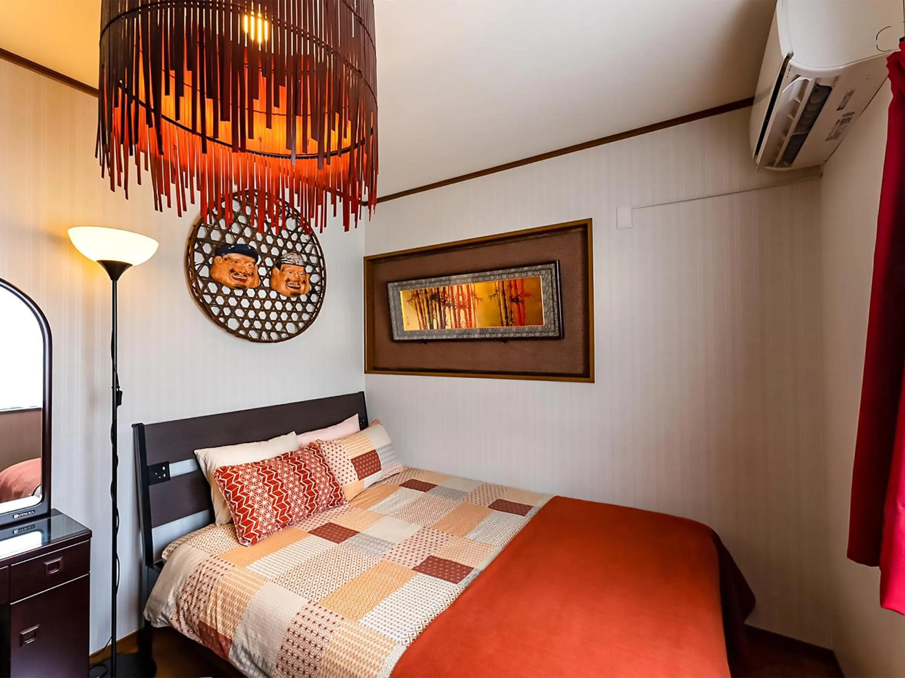 Bedroom, Bed in Maguro House