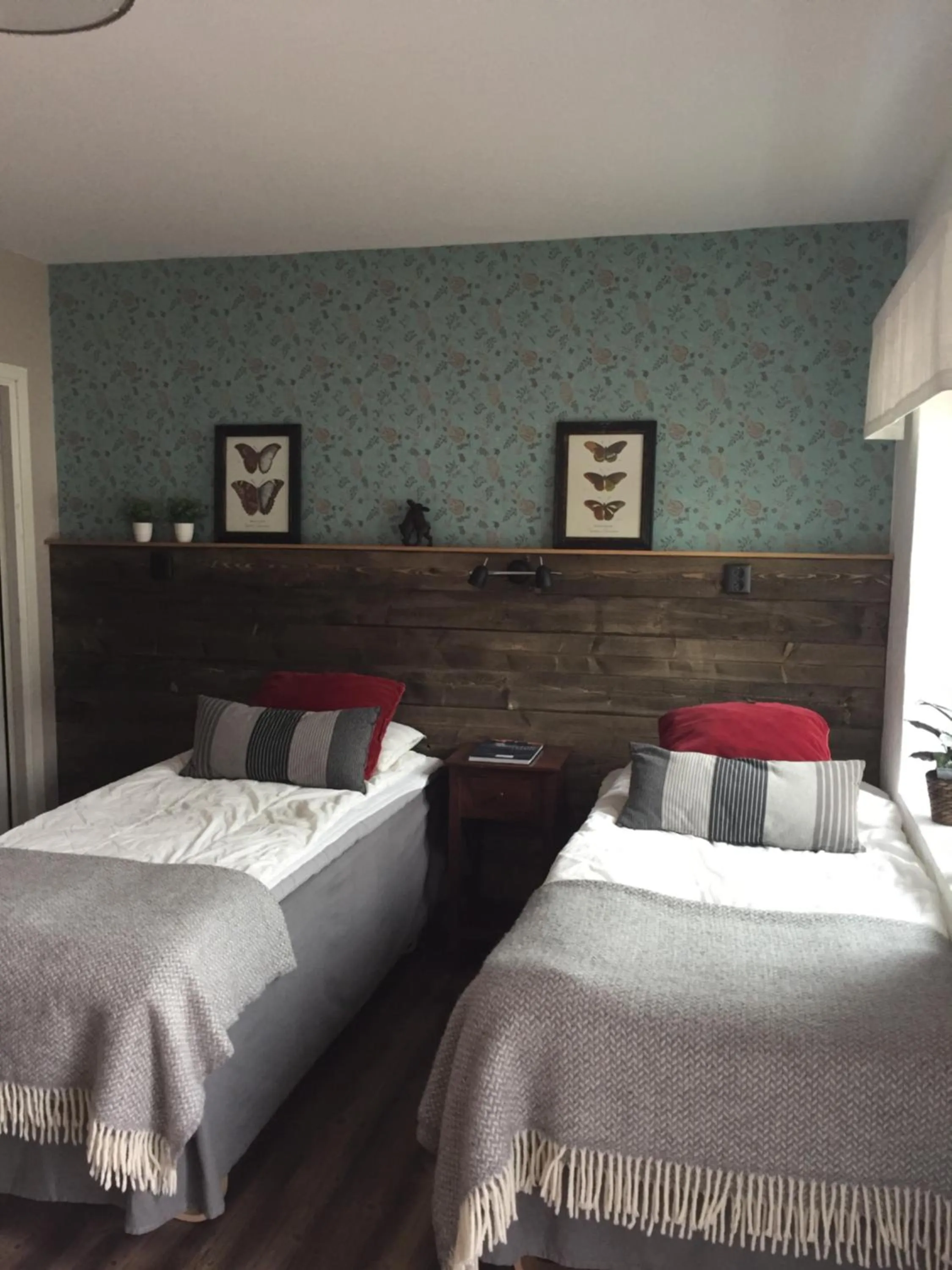 Property building, Bed in Kuskahusen vandrarhem