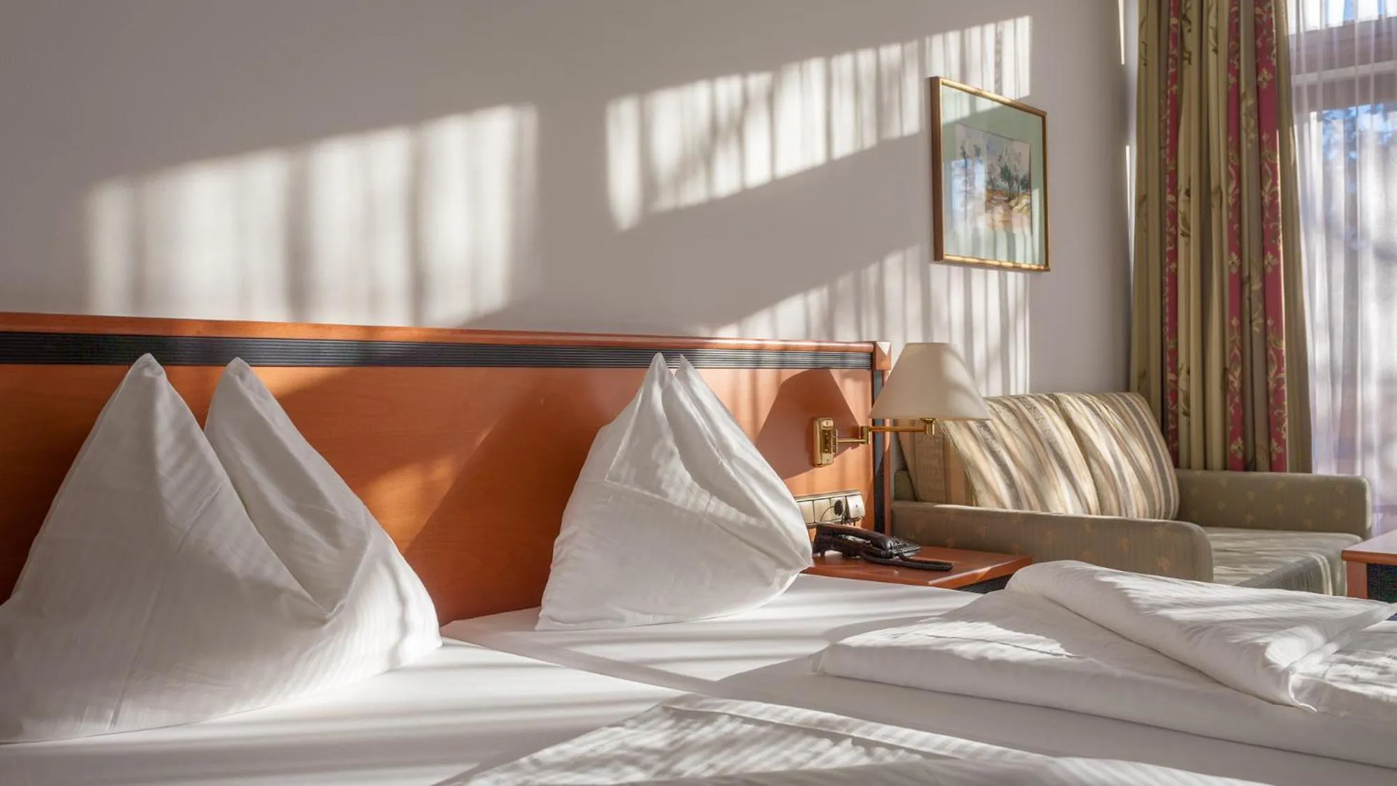 Seating area, Bed in Alpenland St Johann