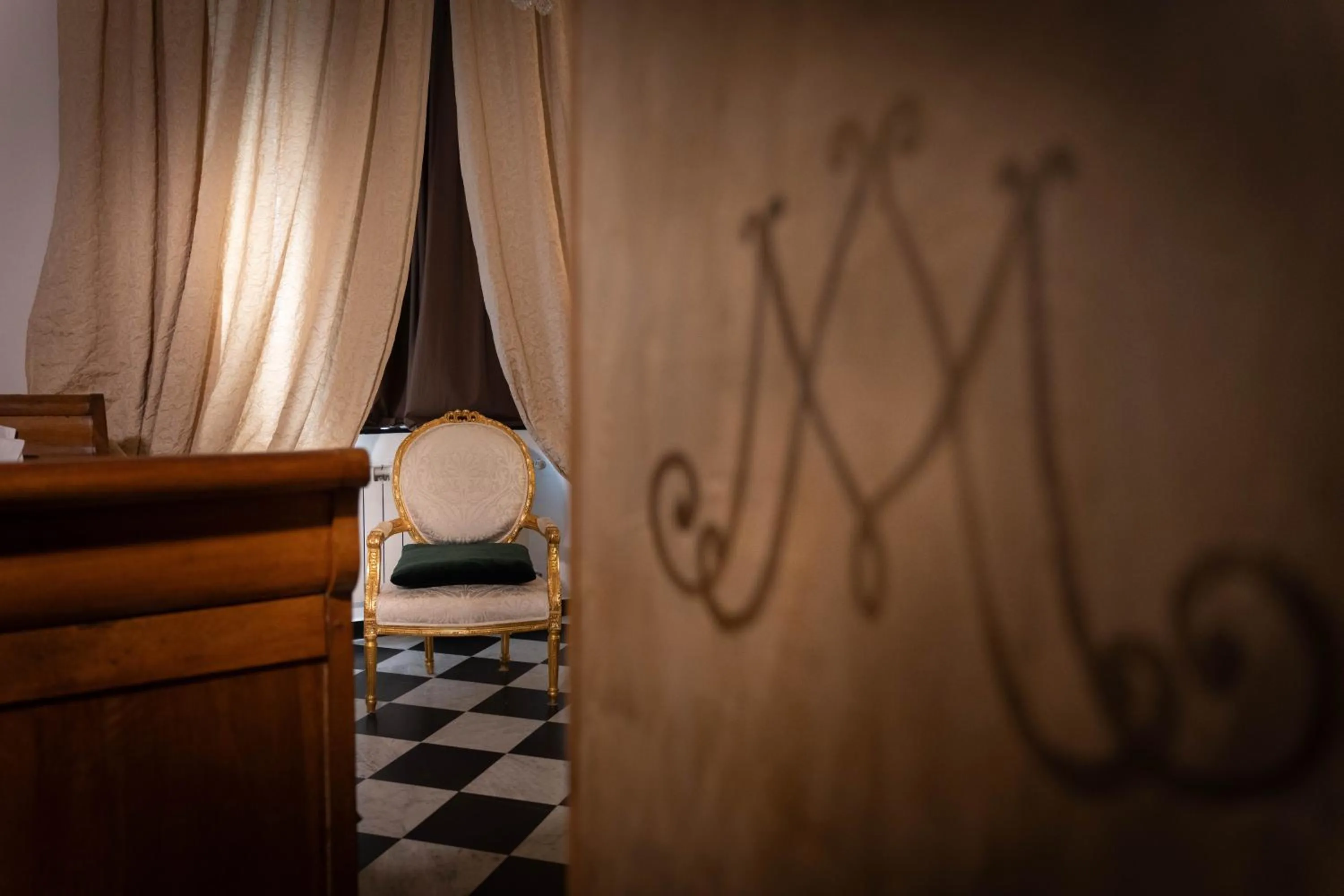 Decorative detail in Morali Palace