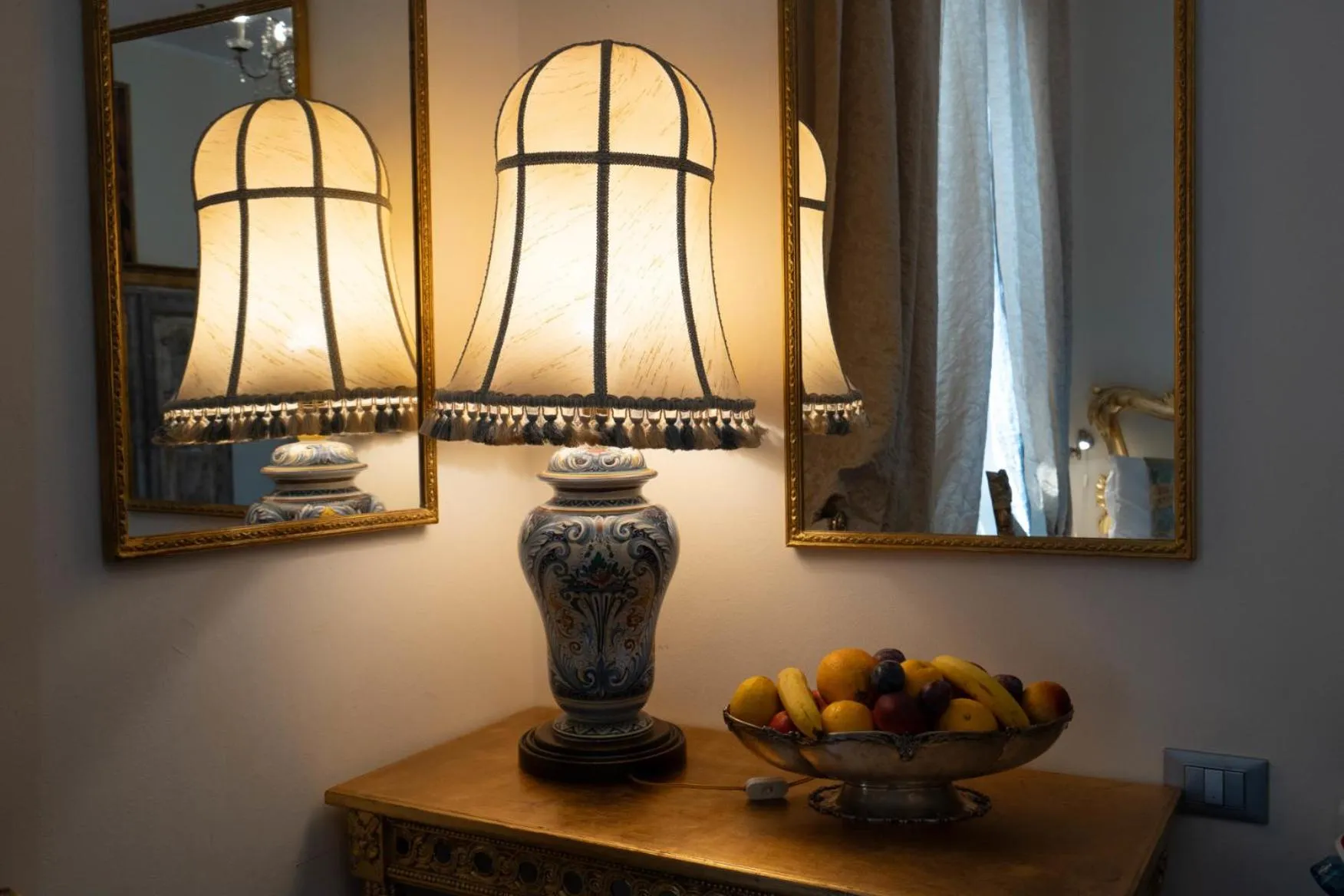 Decorative detail in Morali Palace