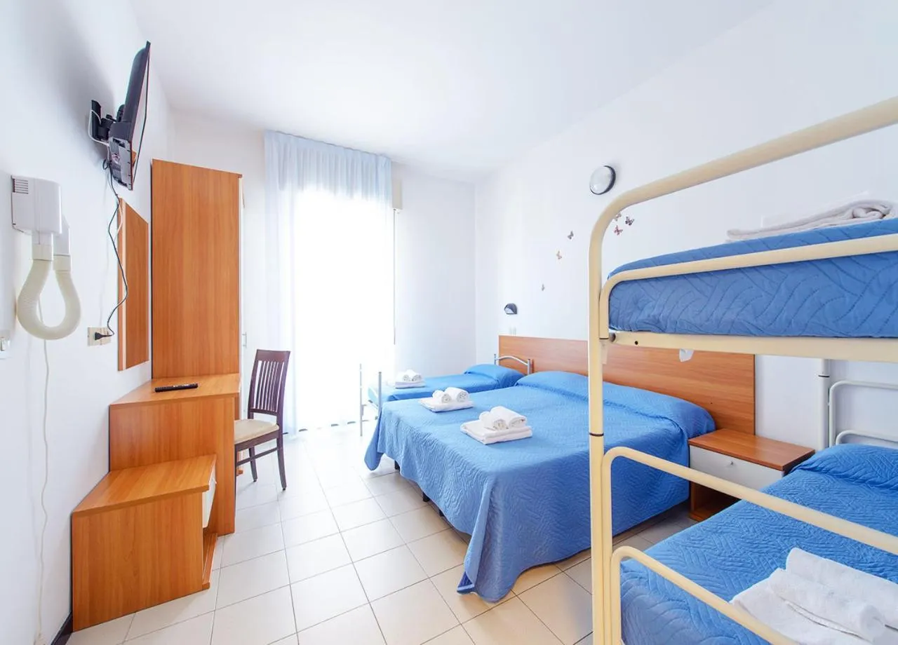 Bed in Hotel Paloma Beach Front Chiringuitos Time