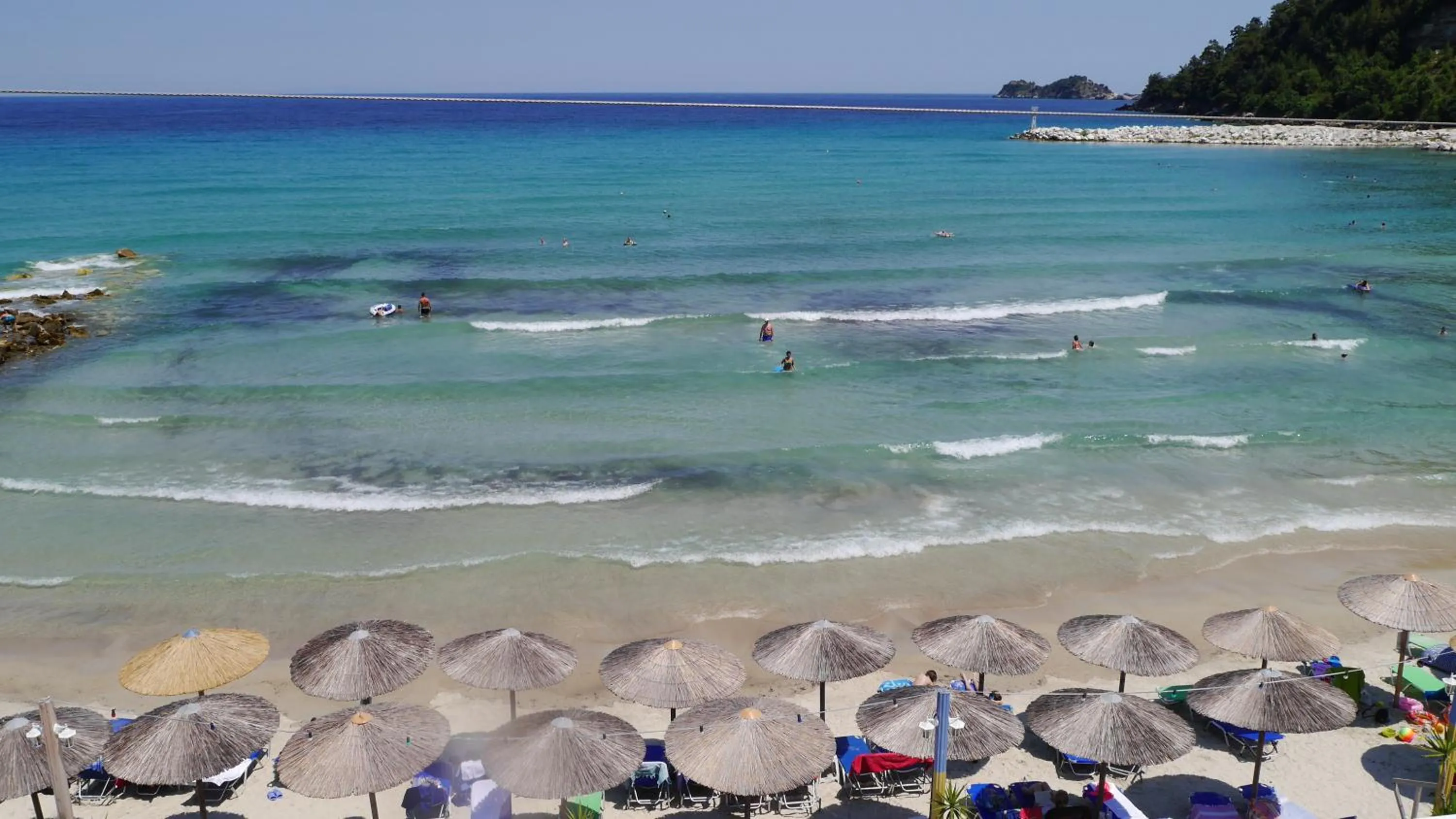 Beach in Blue Sea Beach Hotel