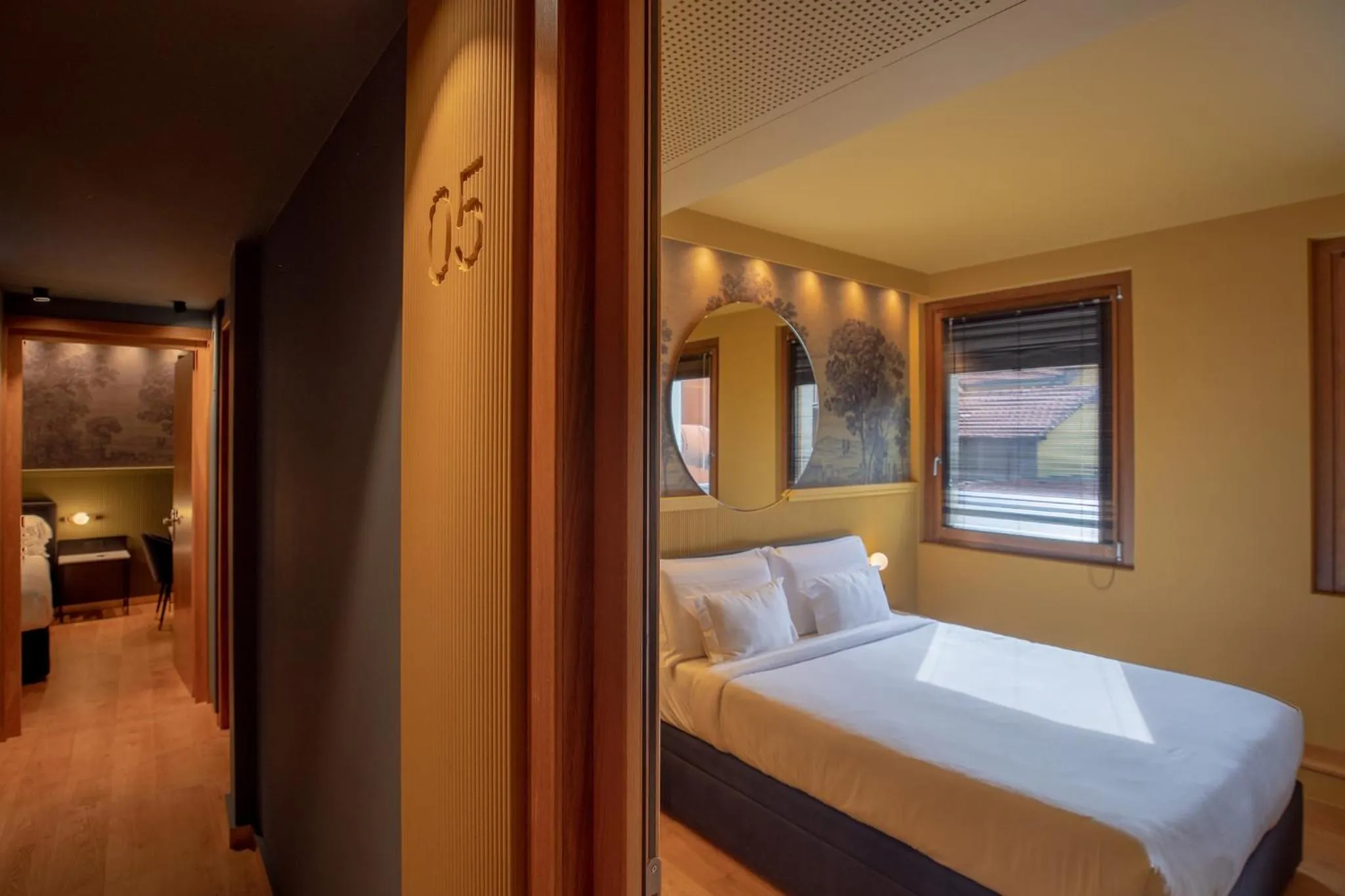 Bedroom, Bed in Albergo La Braseria