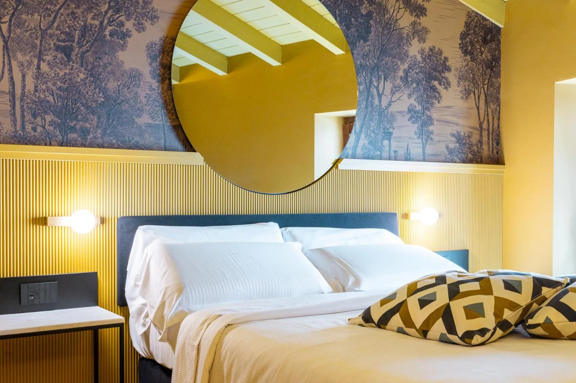 Bedroom, Bed in Albergo La Braseria