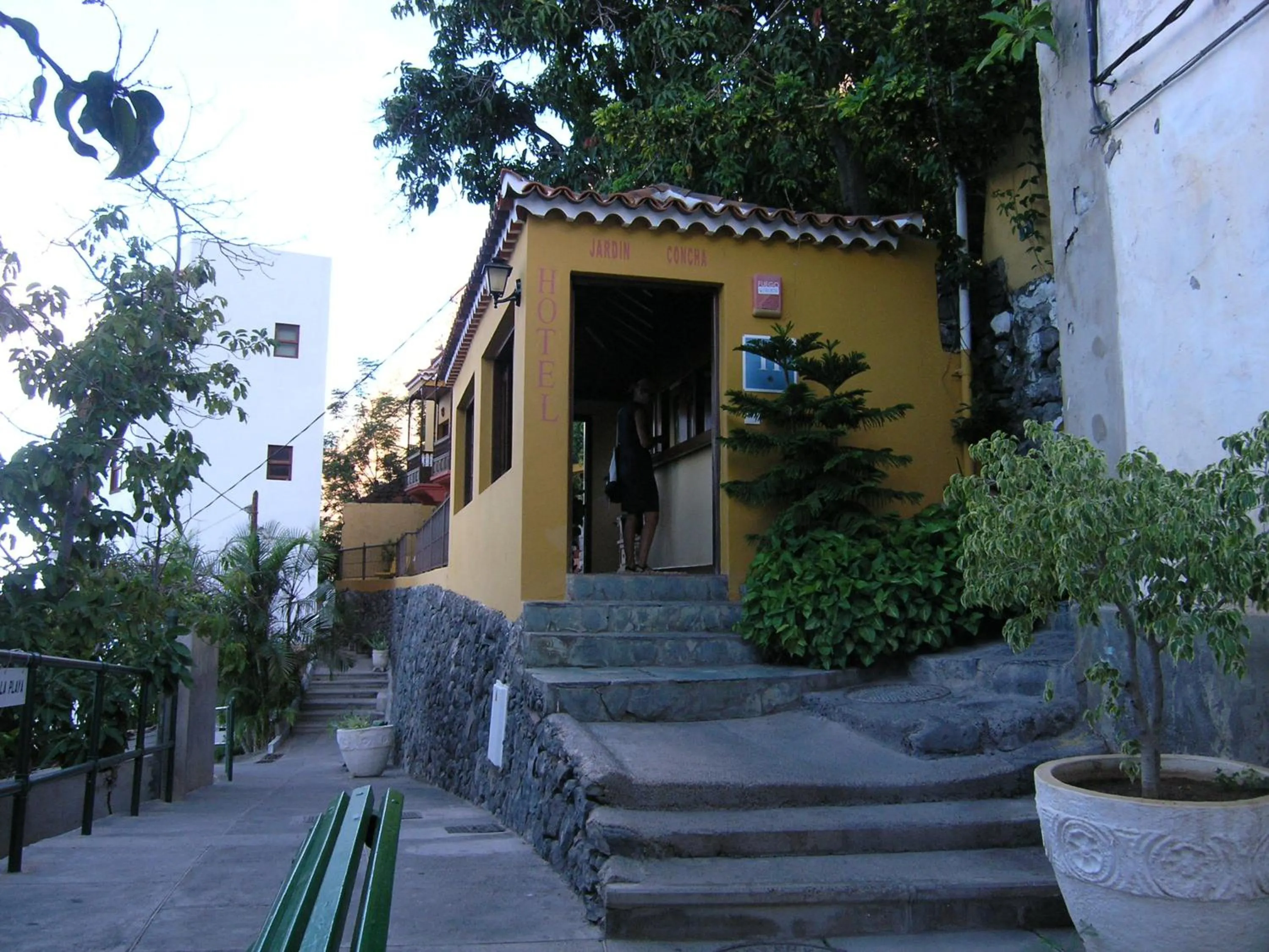 Facade/entrance in Hotel Jardín Concha