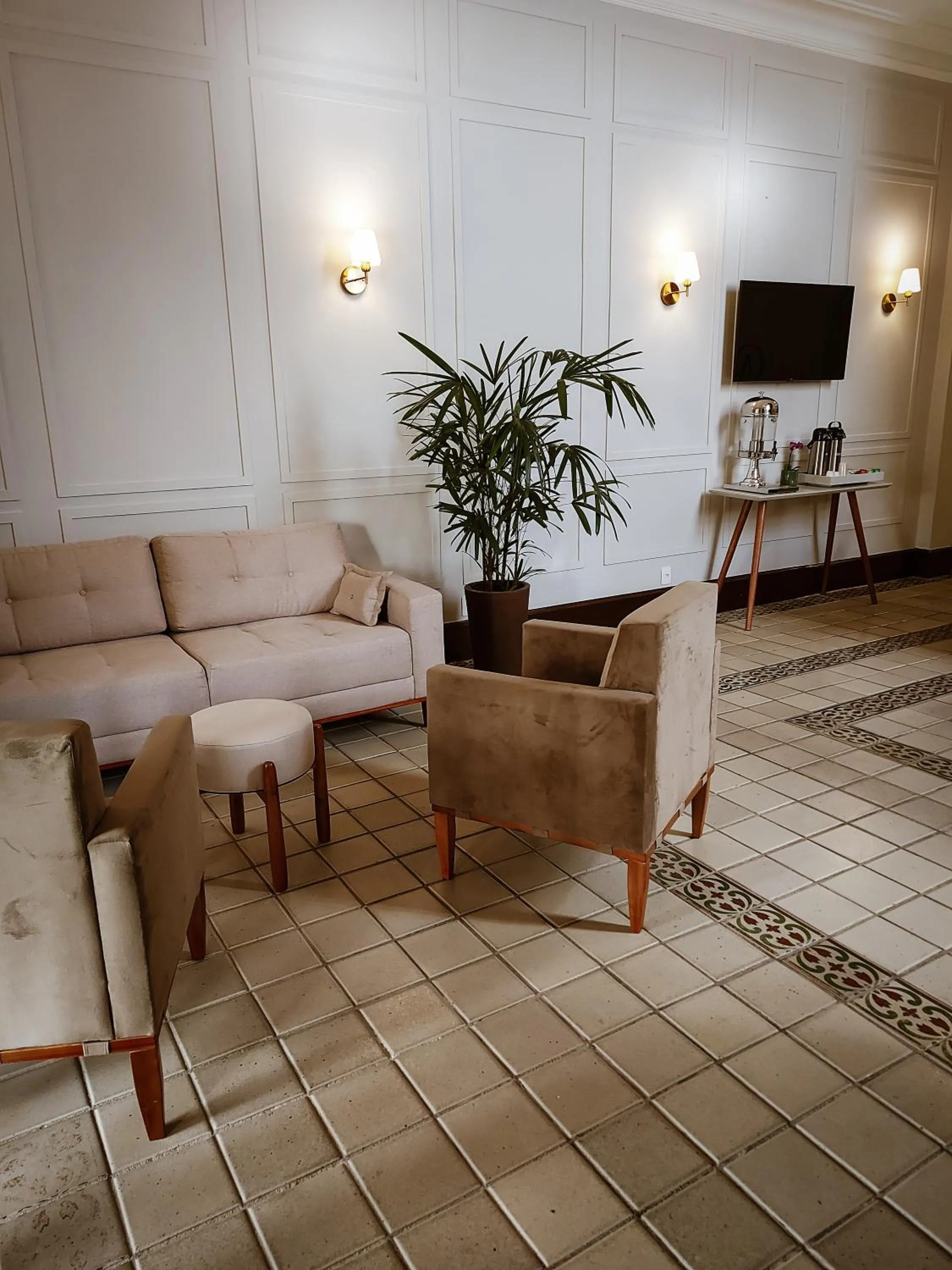 Lobby or reception in Pousada Catedral