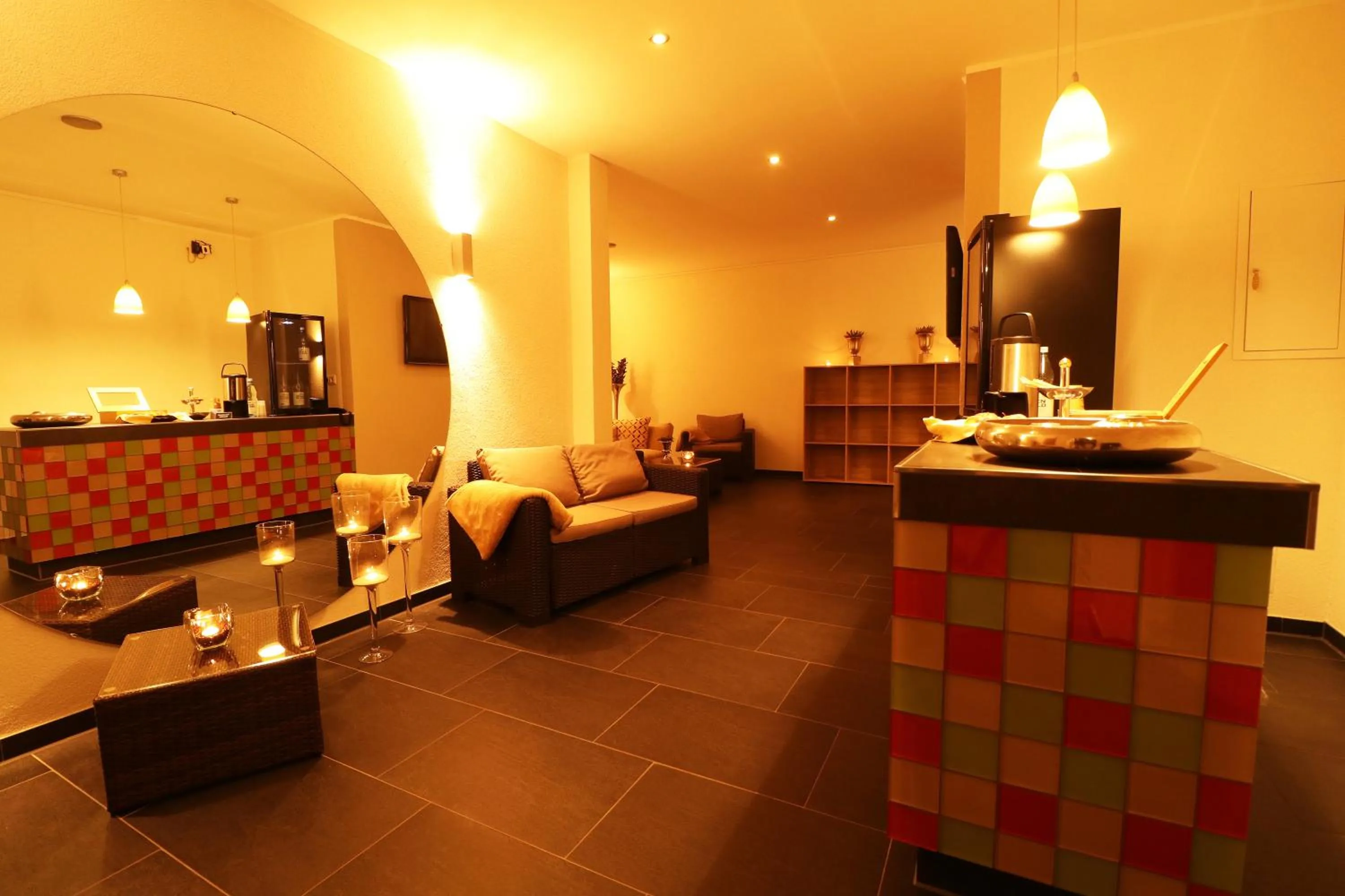 Sauna in Hotel Central