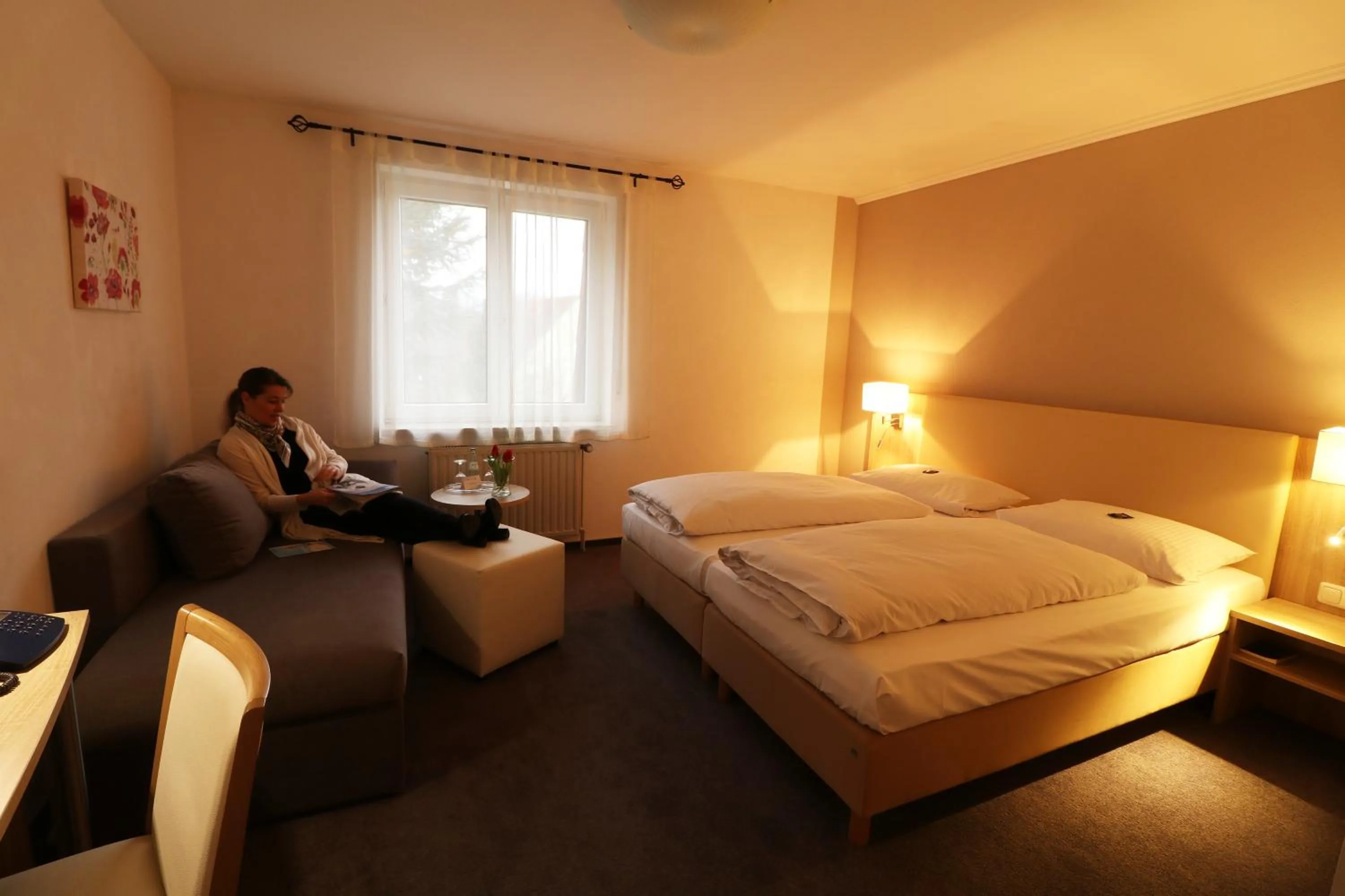 Bed in Hotel Central