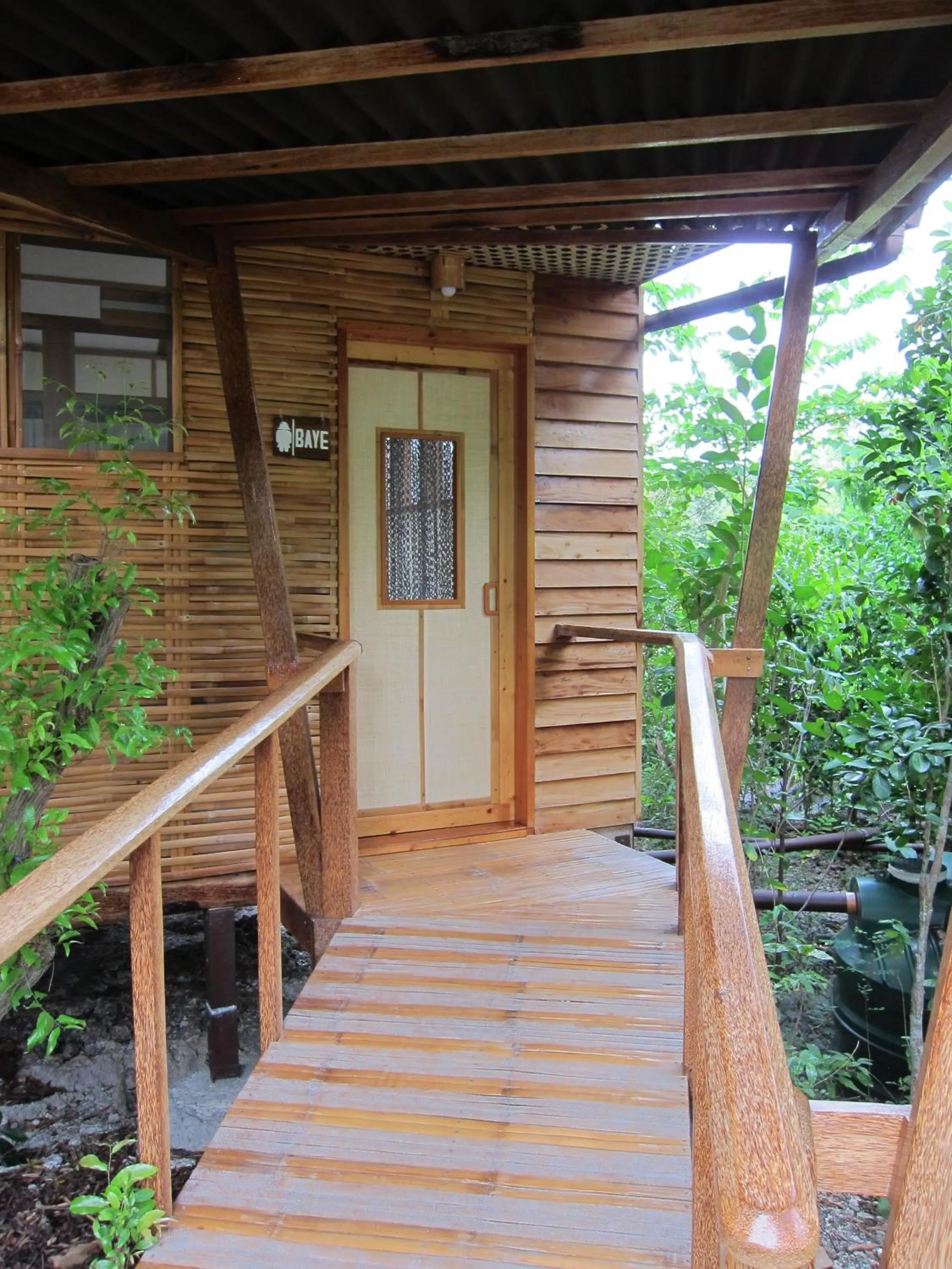 Property building in Eskapo Verde Lodge Moalboal