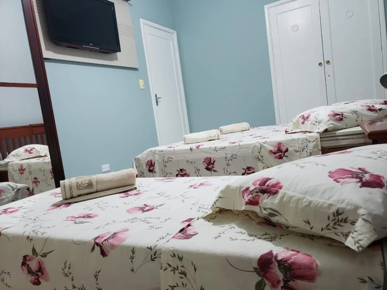 Bed in Apartamento PÉS NA AREIA