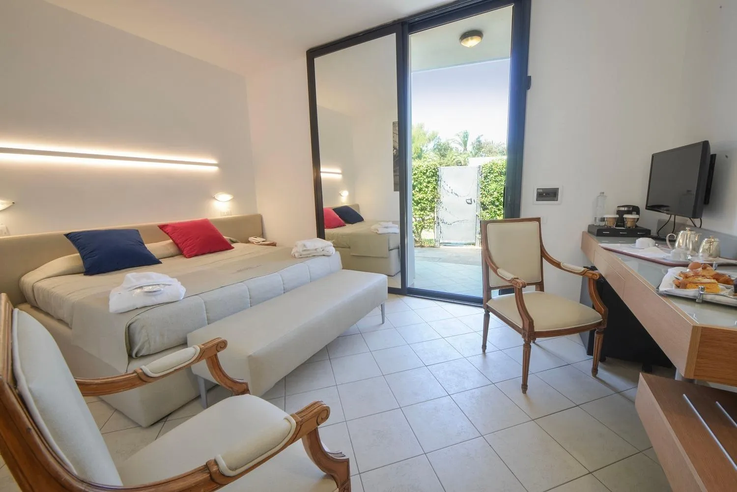 Bedroom in Grand Hotel Masseria Santa Lucia