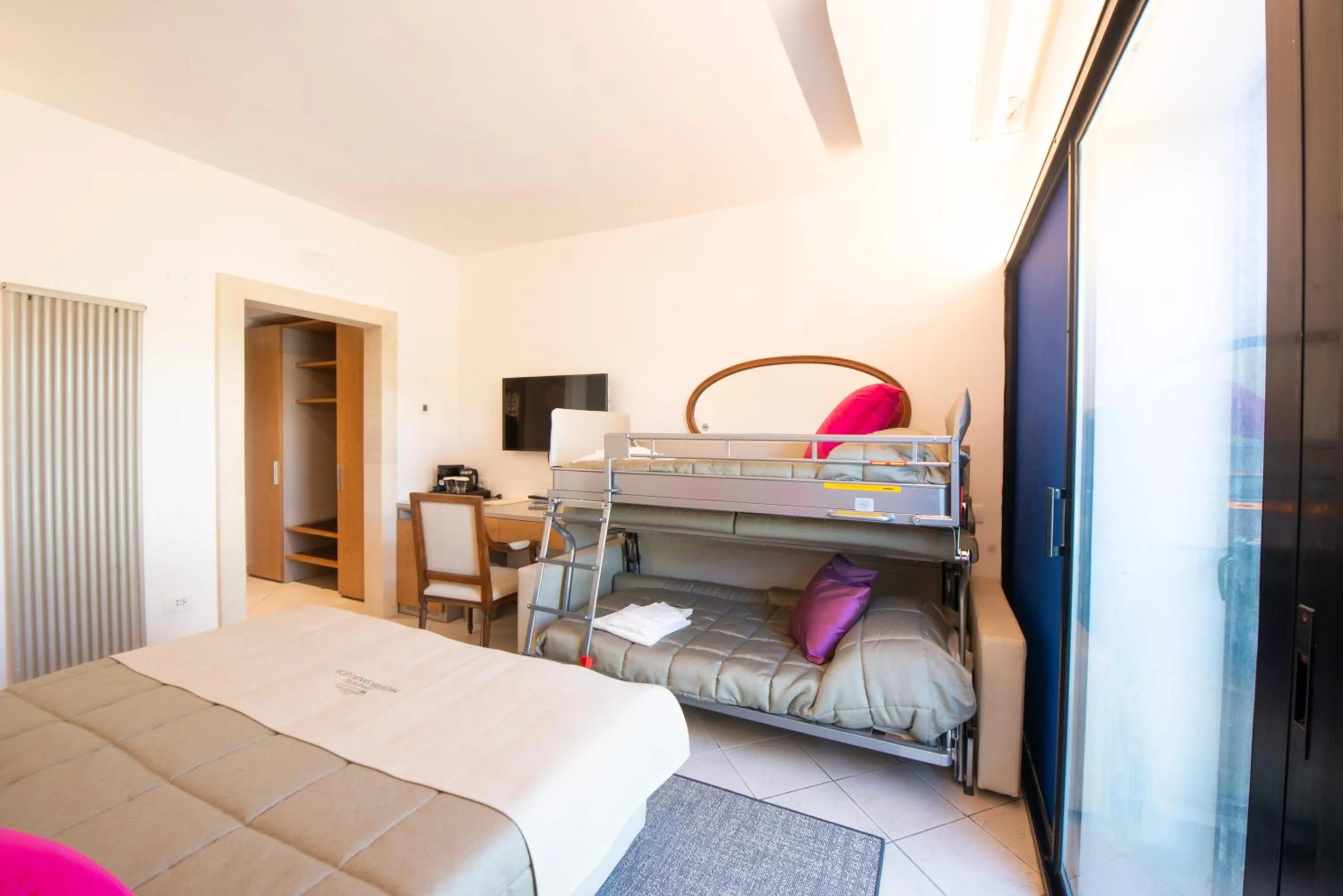 Bed in Grand Hotel Masseria Santa Lucia