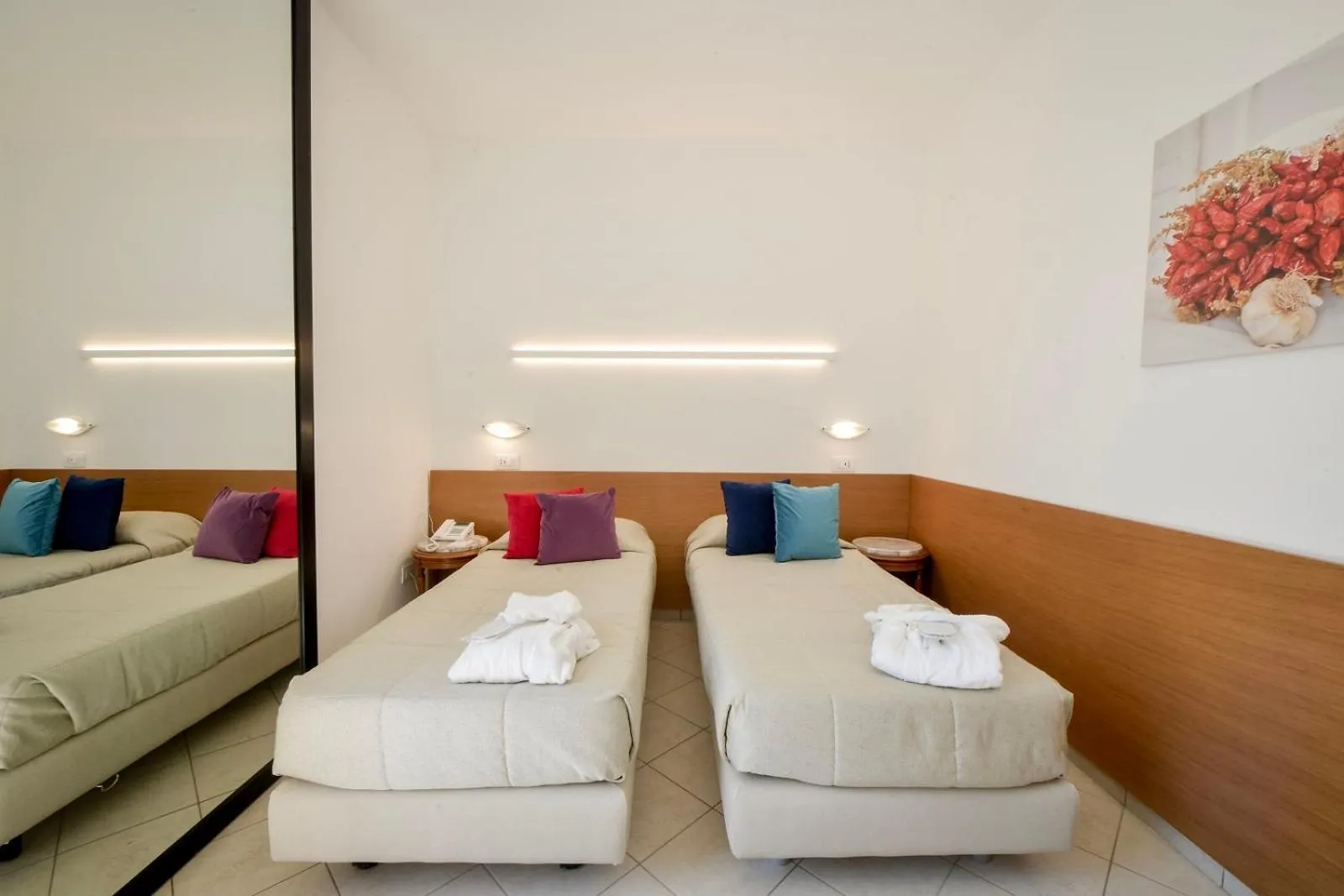 Bed in Grand Hotel Masseria Santa Lucia