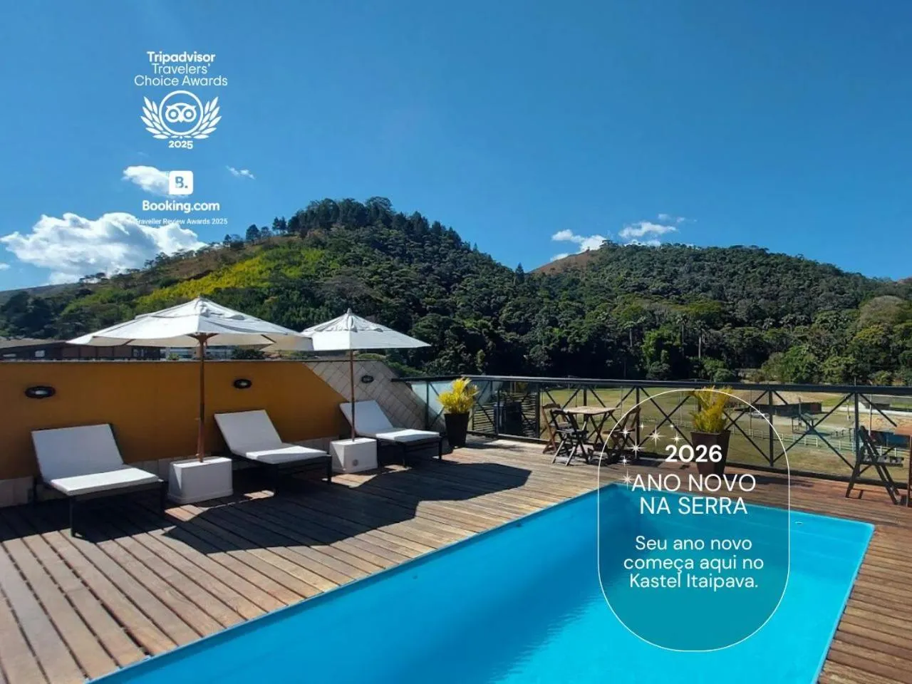 View (from property/room) in Kastel Itaipava