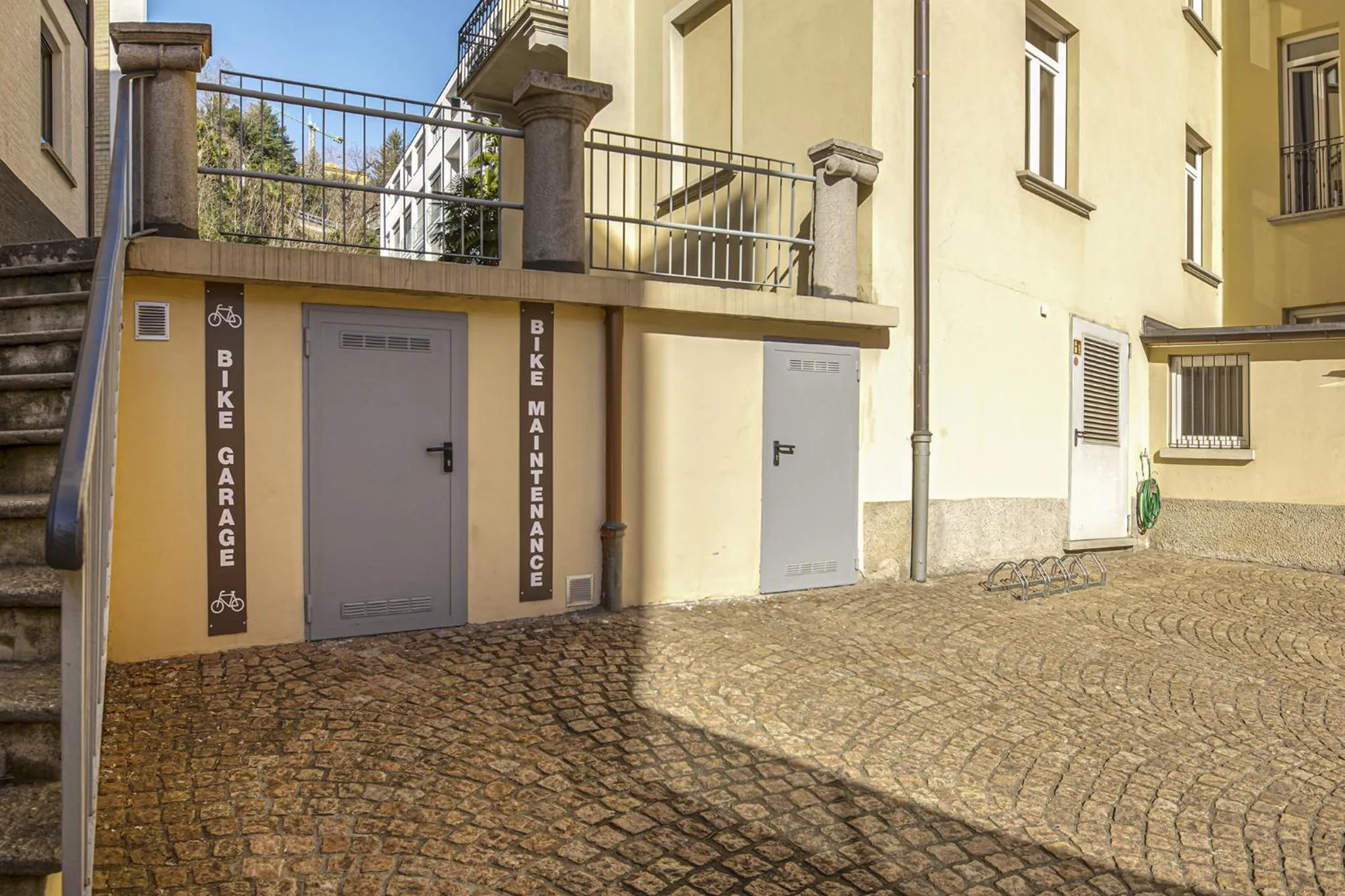 Cycling in GuestHouse Lugano Center by LR