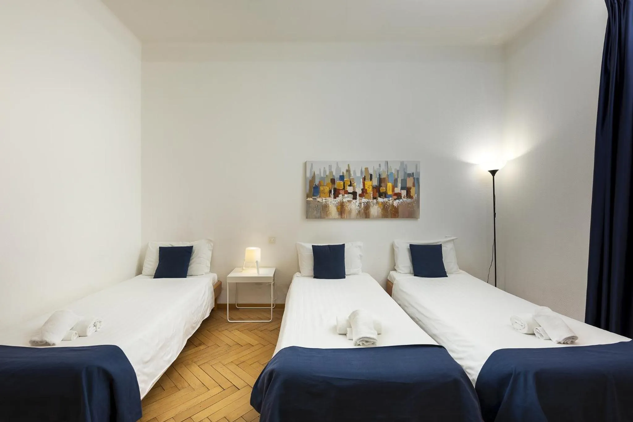 Bed in GuestHouse Lugano Center by LR