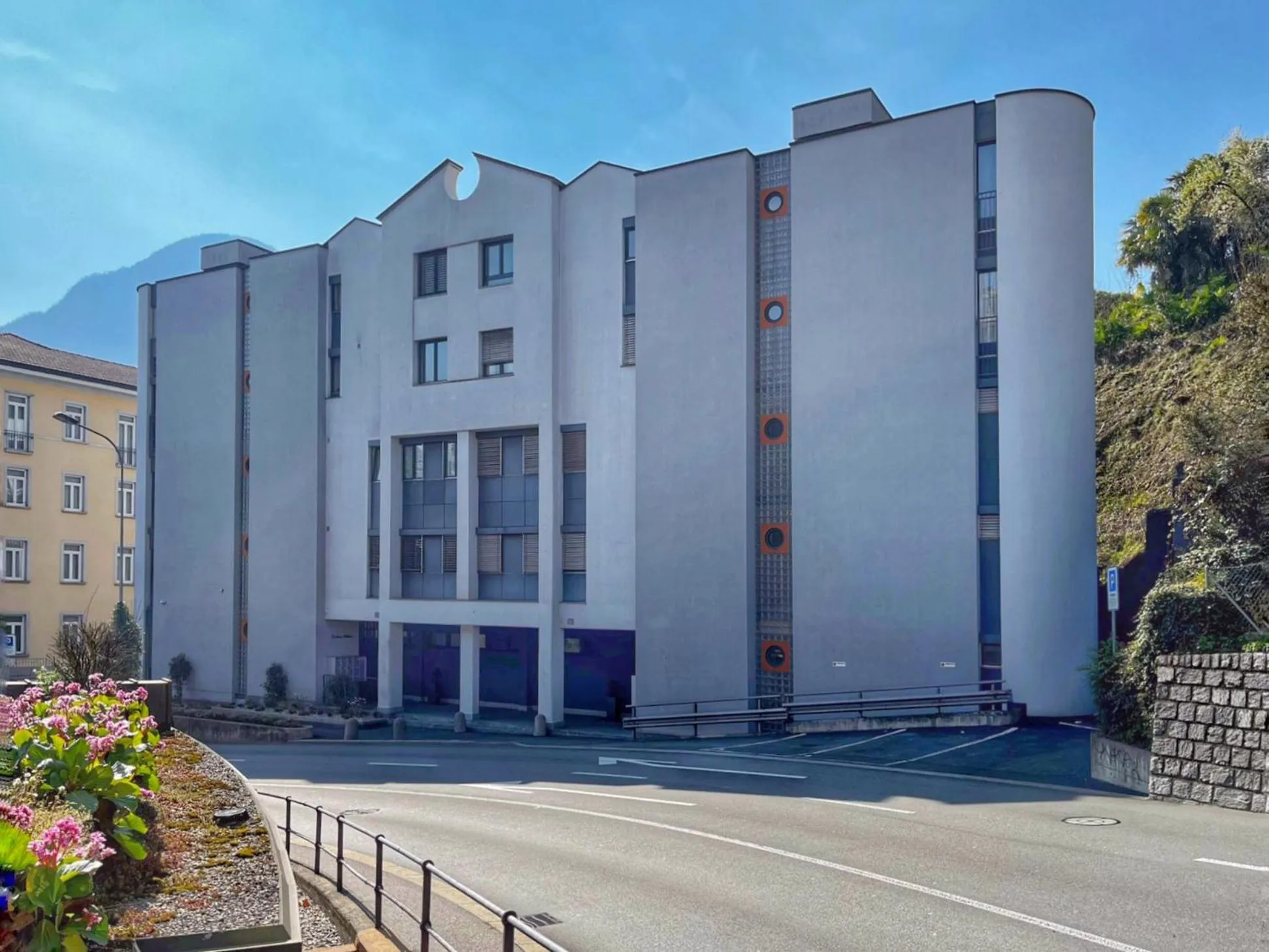 Property building in GuestHouse Lugano Center by LR