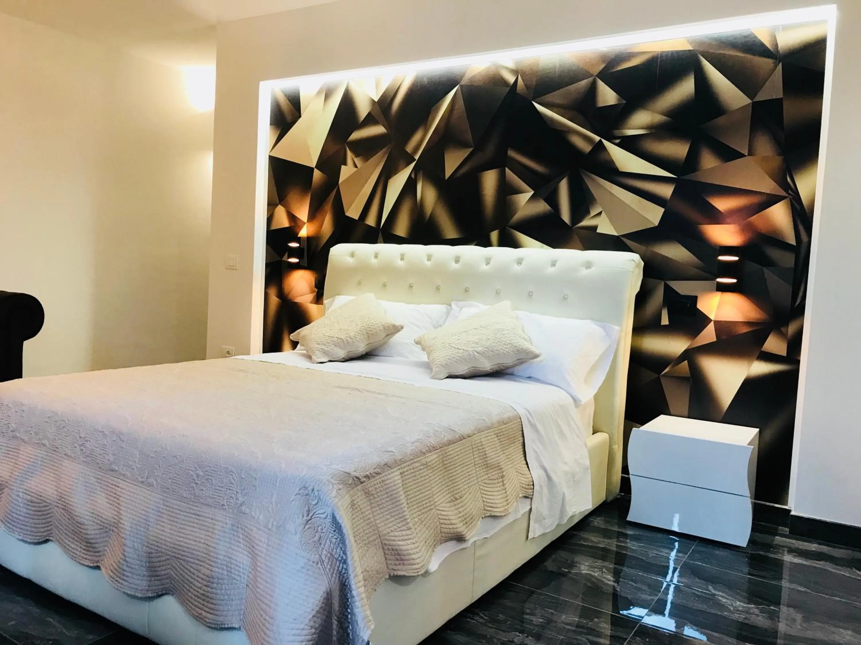 Bedroom, Bed in Loft Sirmione