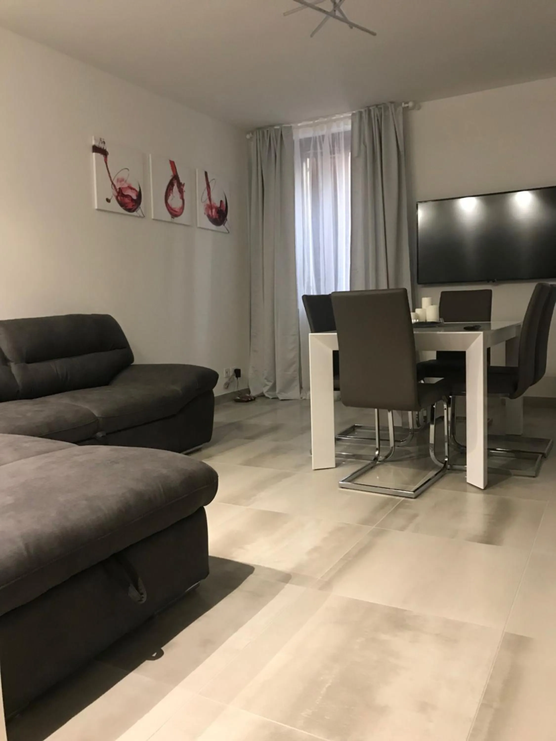 Living room in Loft Sirmione