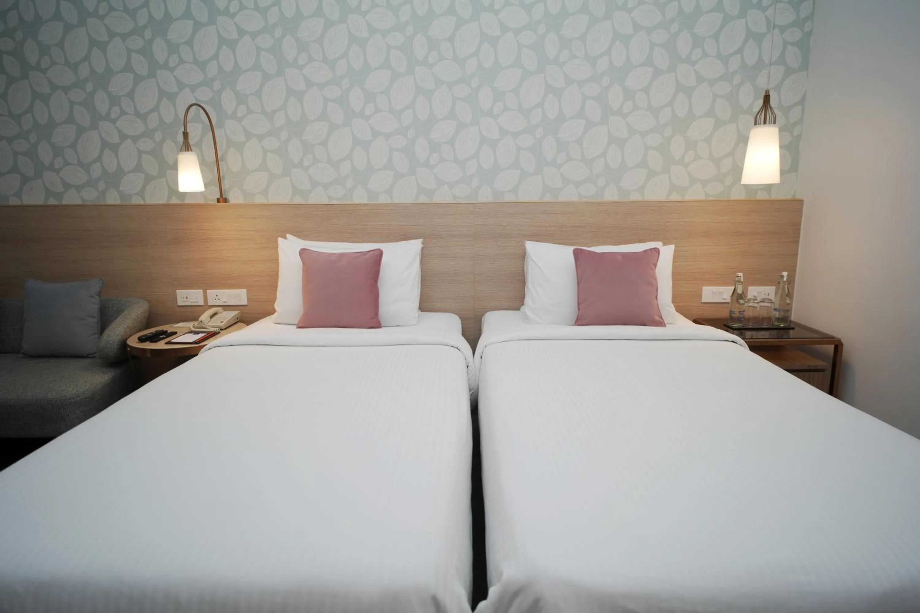 Bed in Muse Sarovar Portico Nehru Place