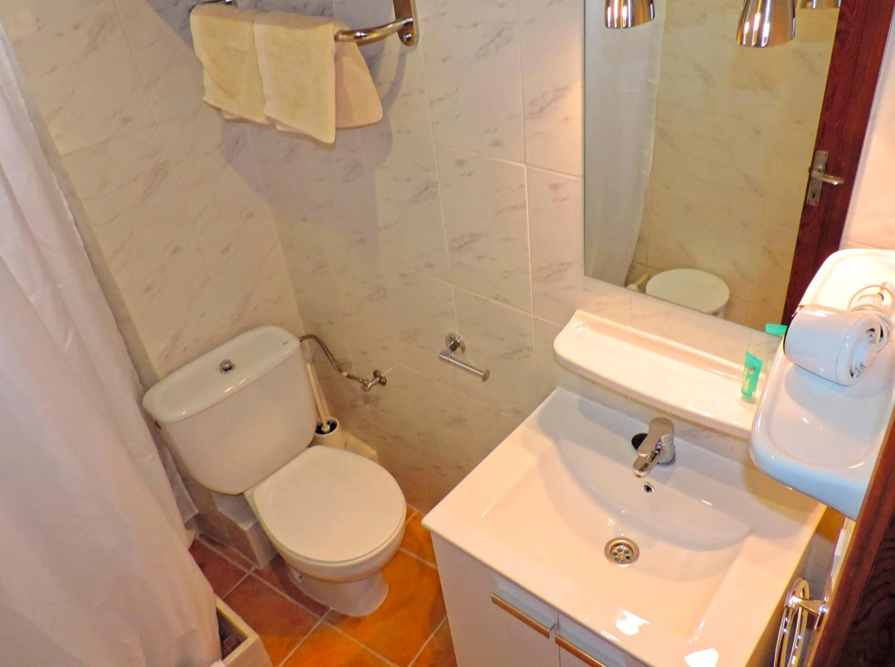 Shower in Marblau Mallorca