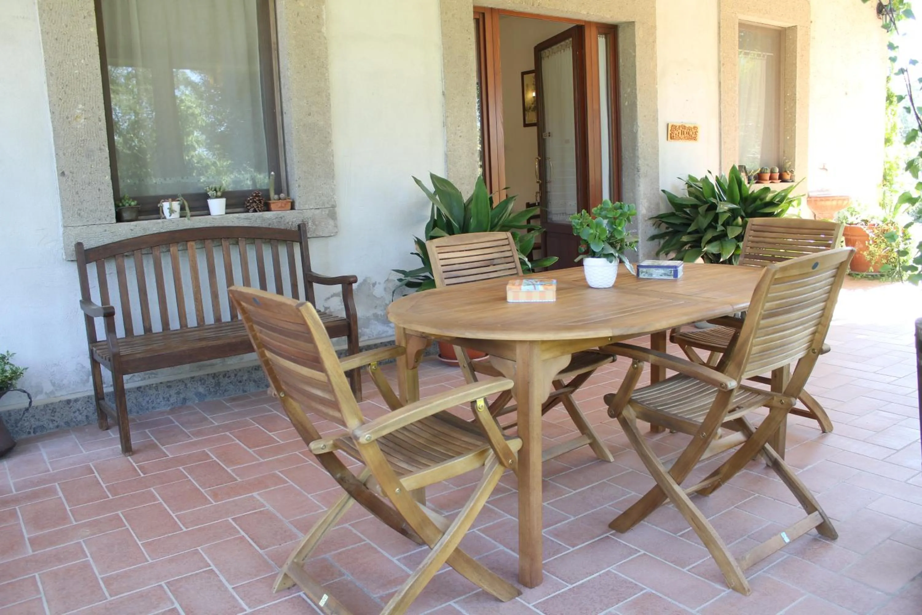 Patio in Vecchio olmo