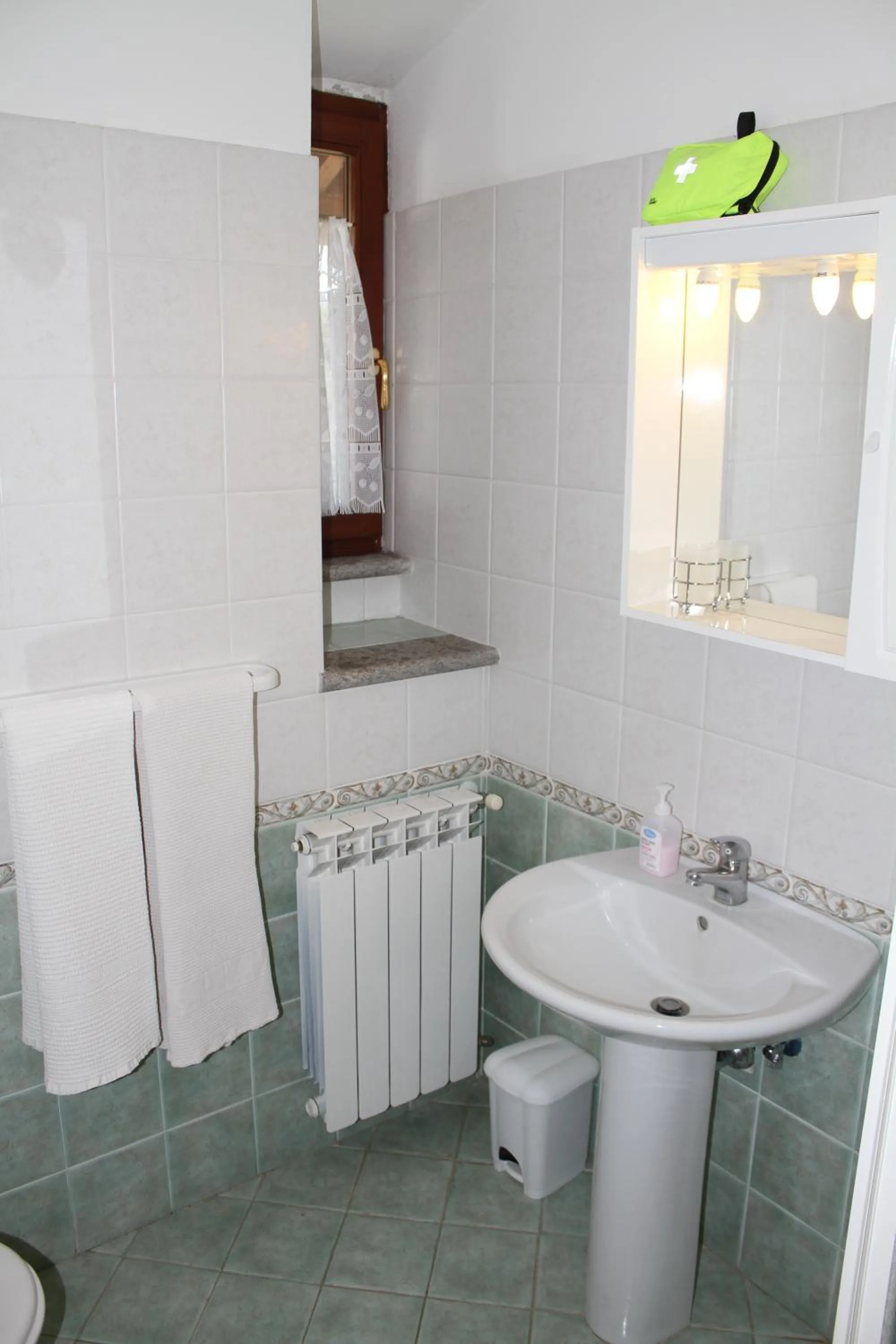 Bathroom in Vecchio olmo