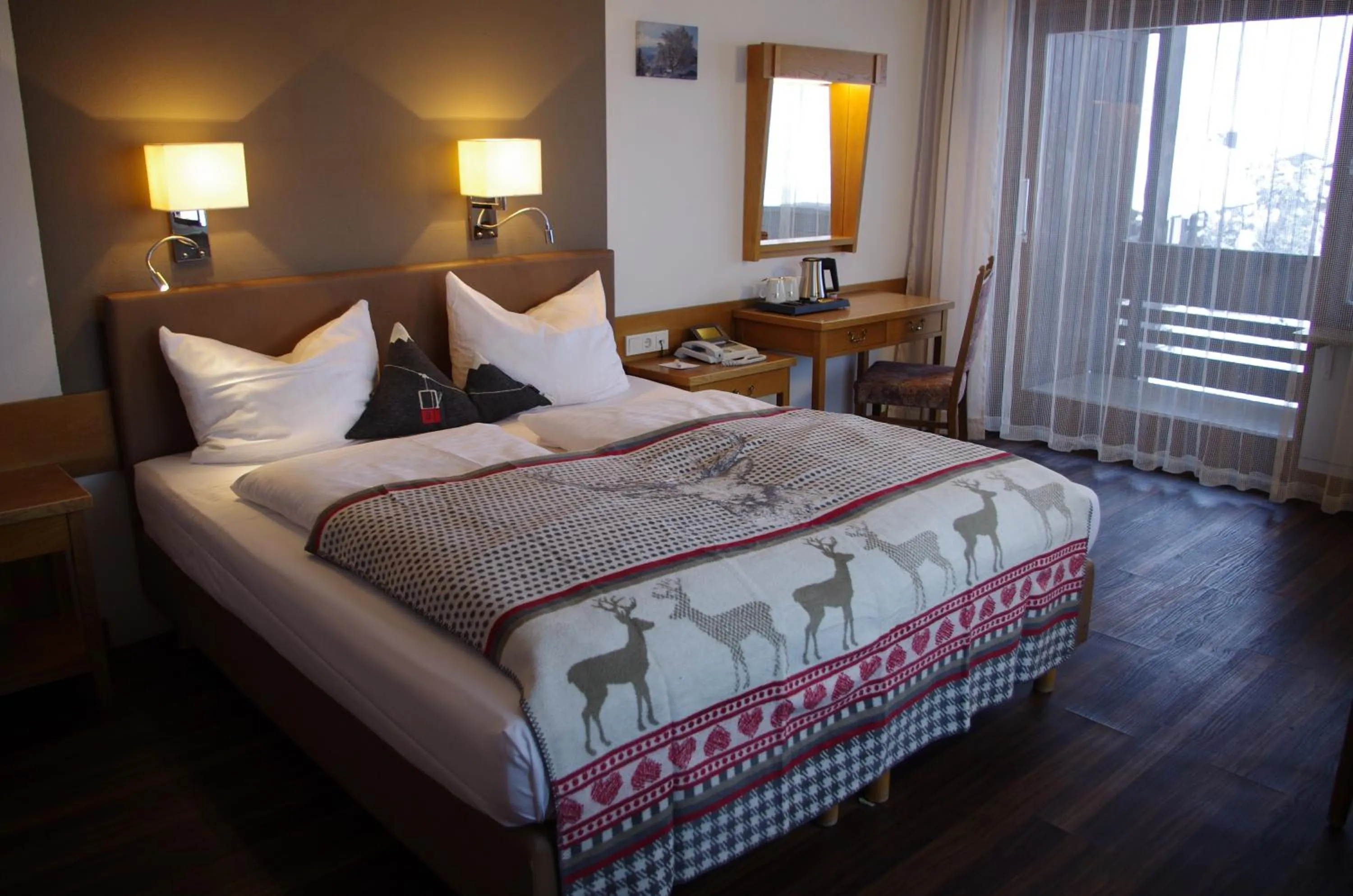 Photo of the whole room, Bed in Hotel Löwen