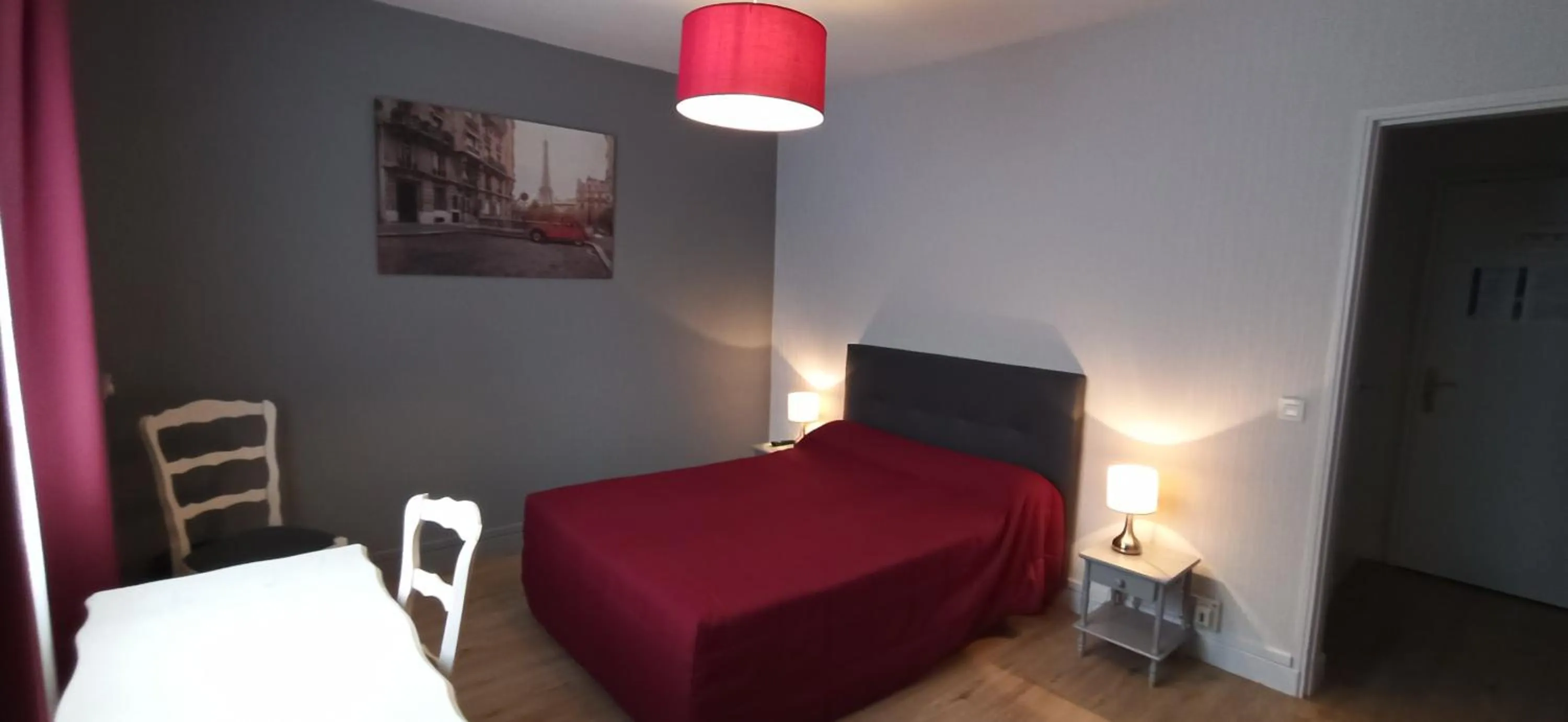 Bedroom, Bed in Hôtel La Résidence