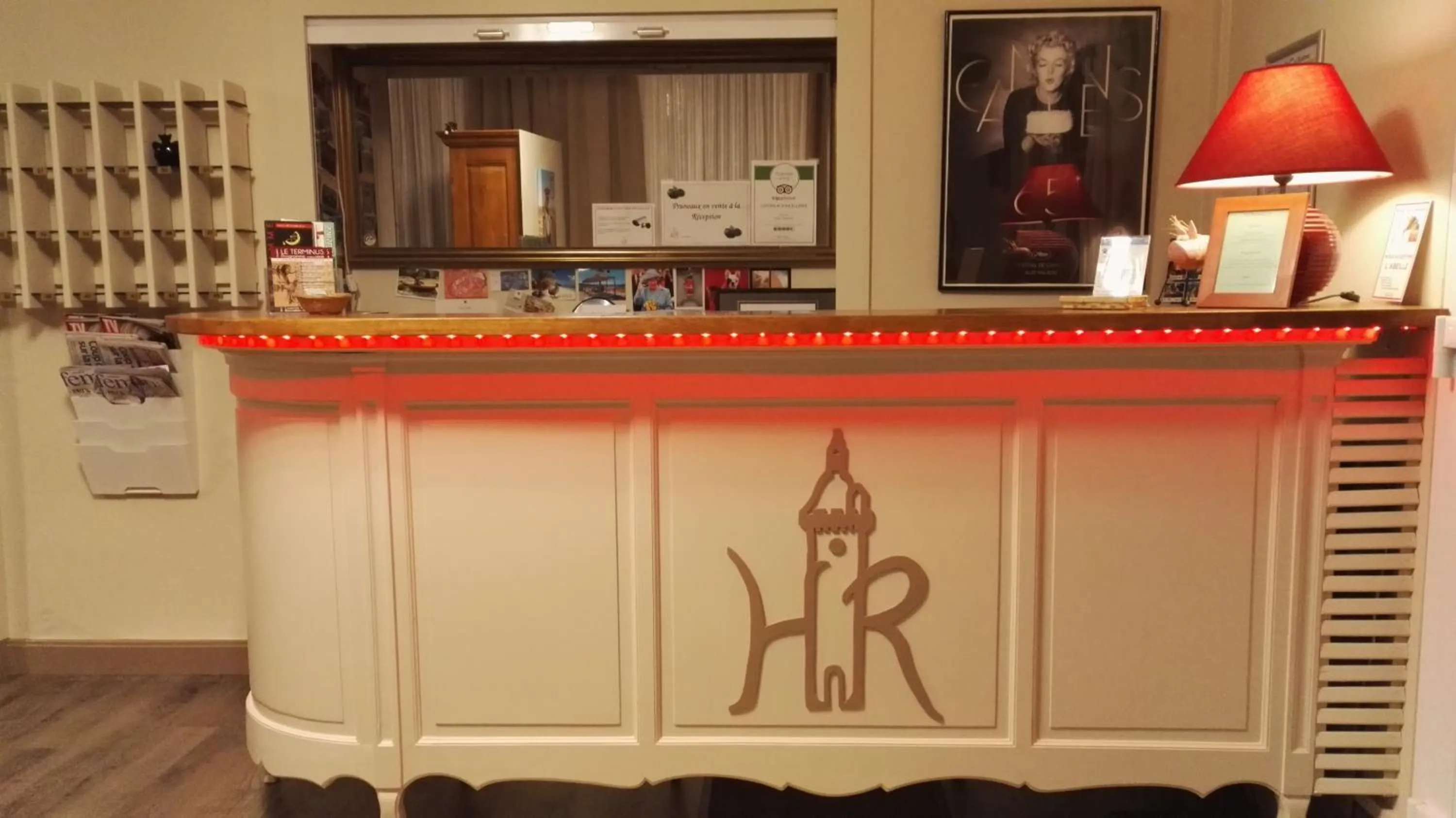 Lobby or reception in Hôtel La Résidence