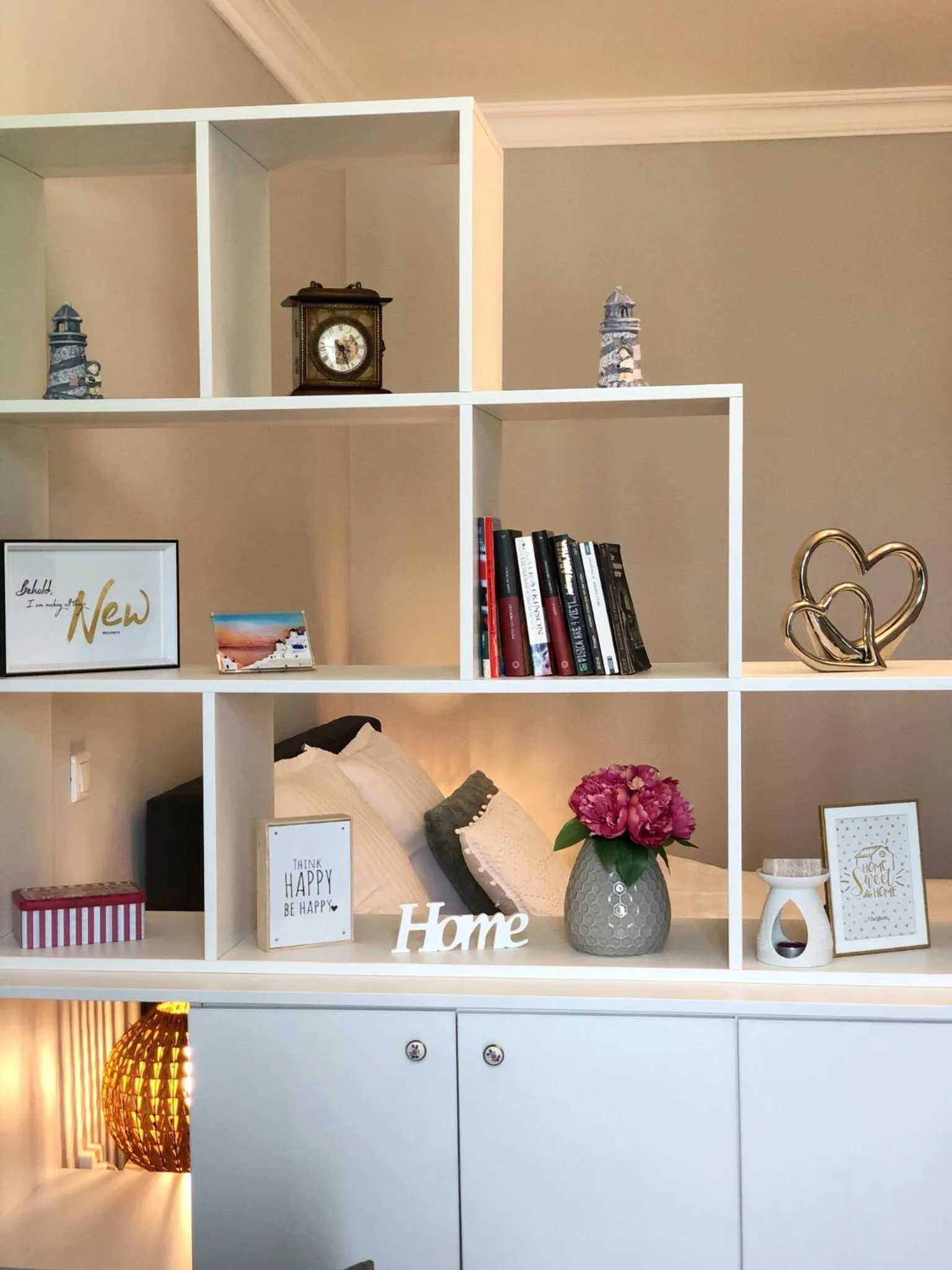 Library in Teo's Flat