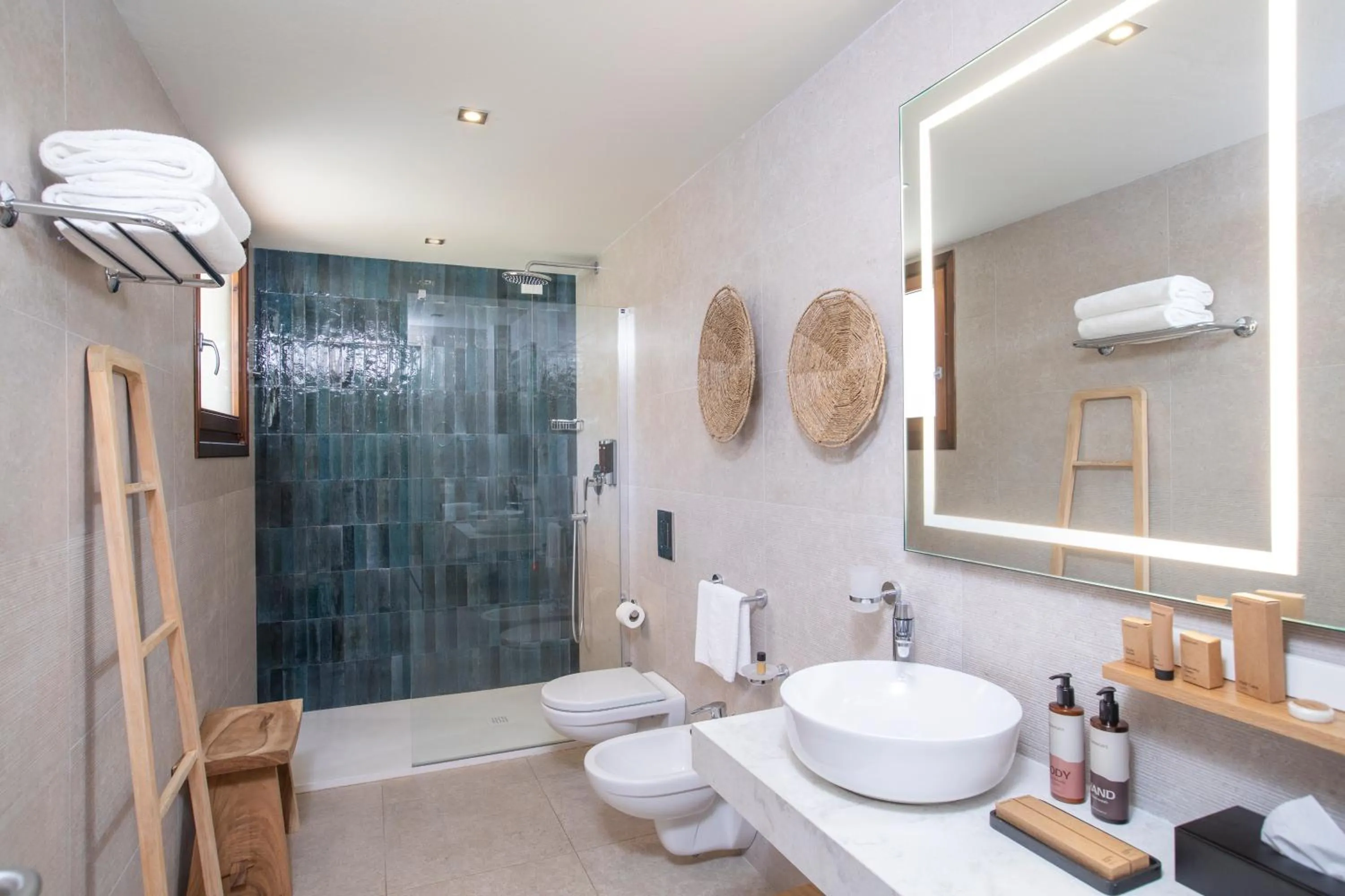 Bathroom in Mangia's Santa Teresa Sardinia, Curio Collection by Hilton