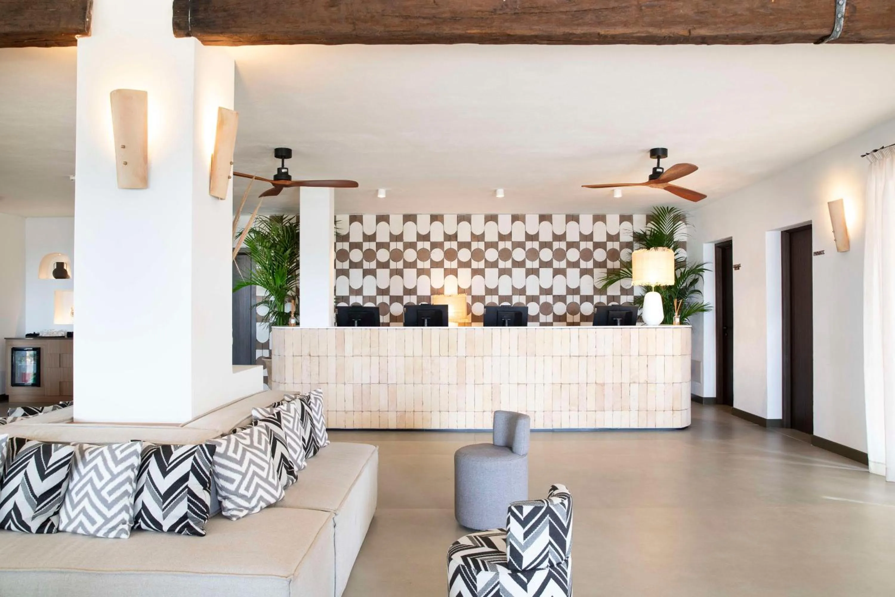 Lobby or reception in Mangia's Santa Teresa Sardinia, Curio Collection by Hilton