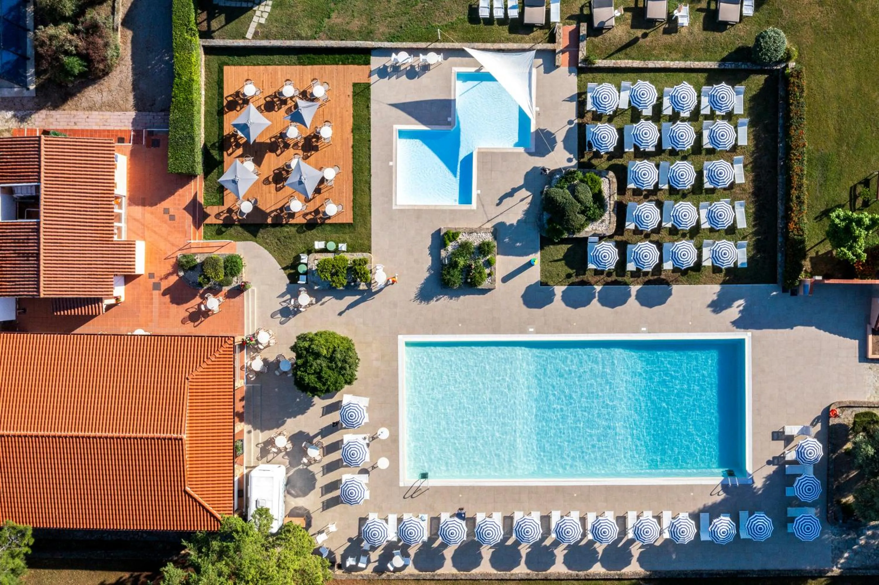 Bird's eye view in MClub Budoni