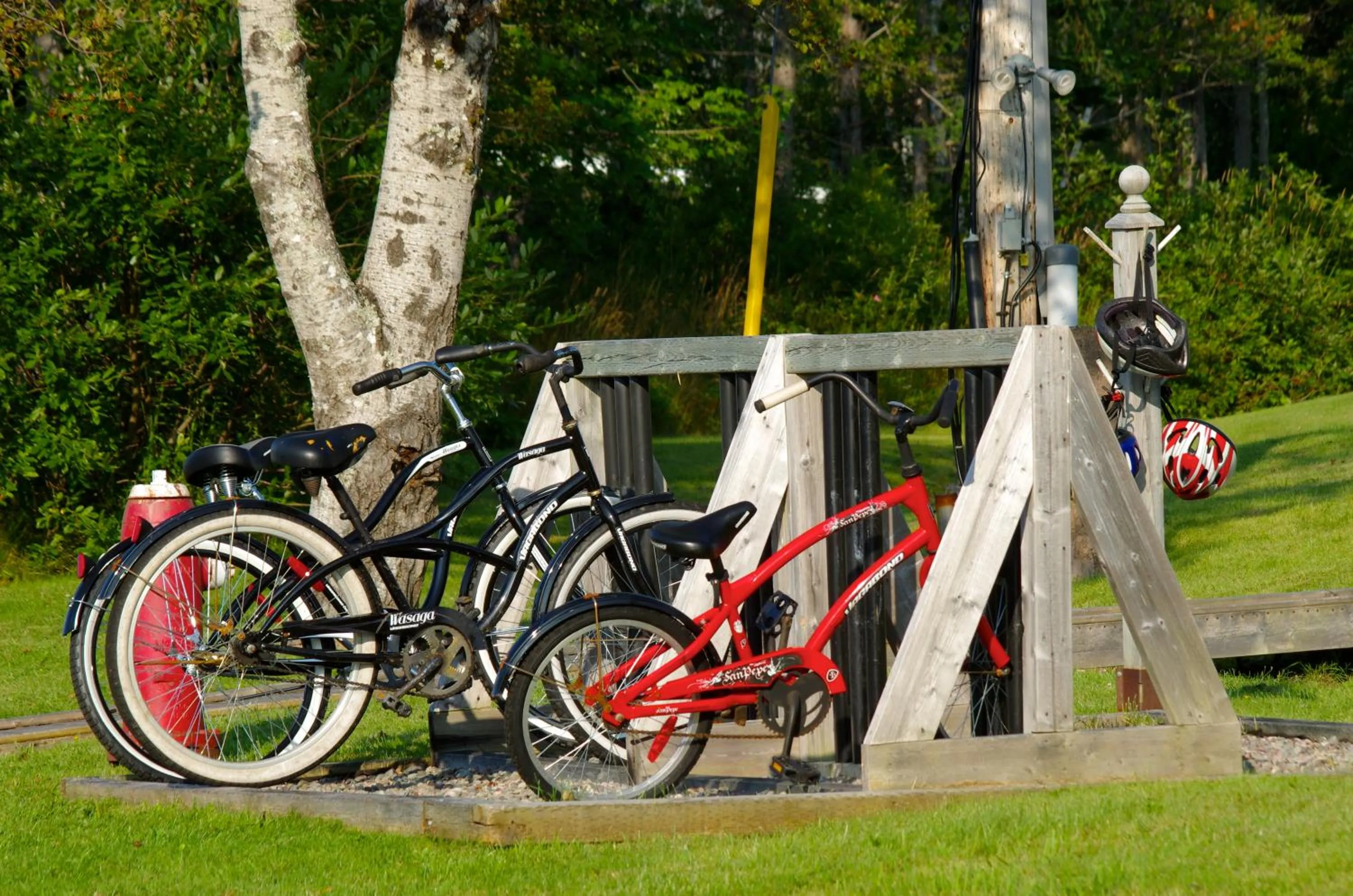Cycling in Silver Dart Lodge