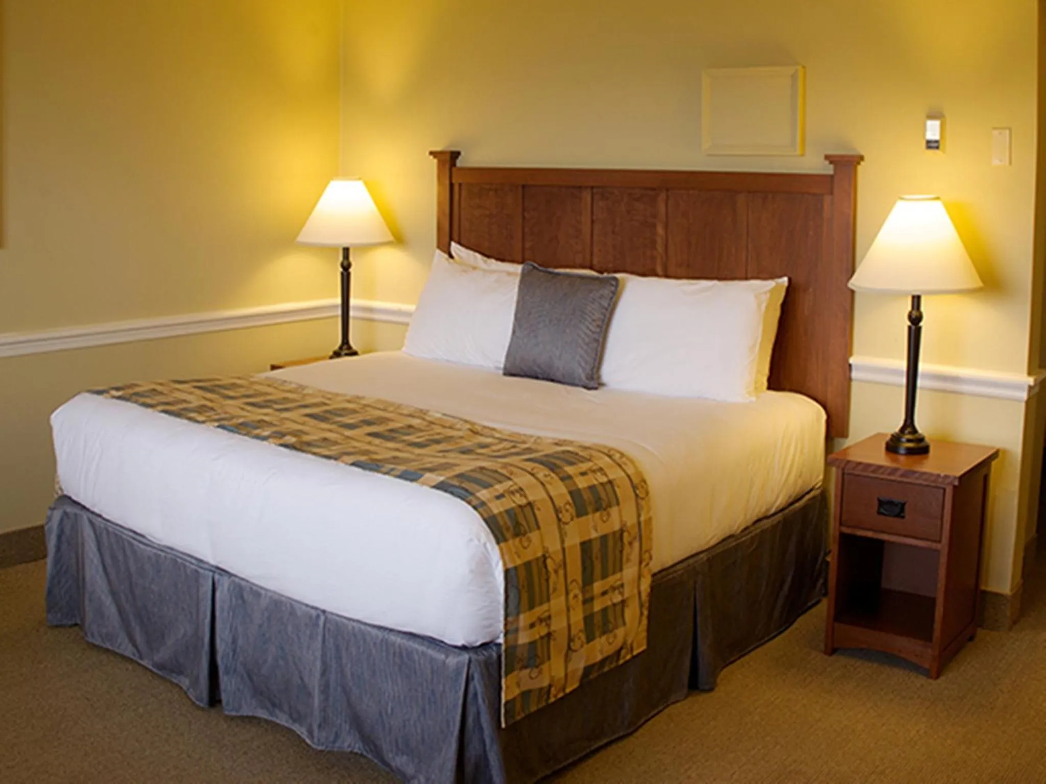 Bed in Silver Dart Lodge