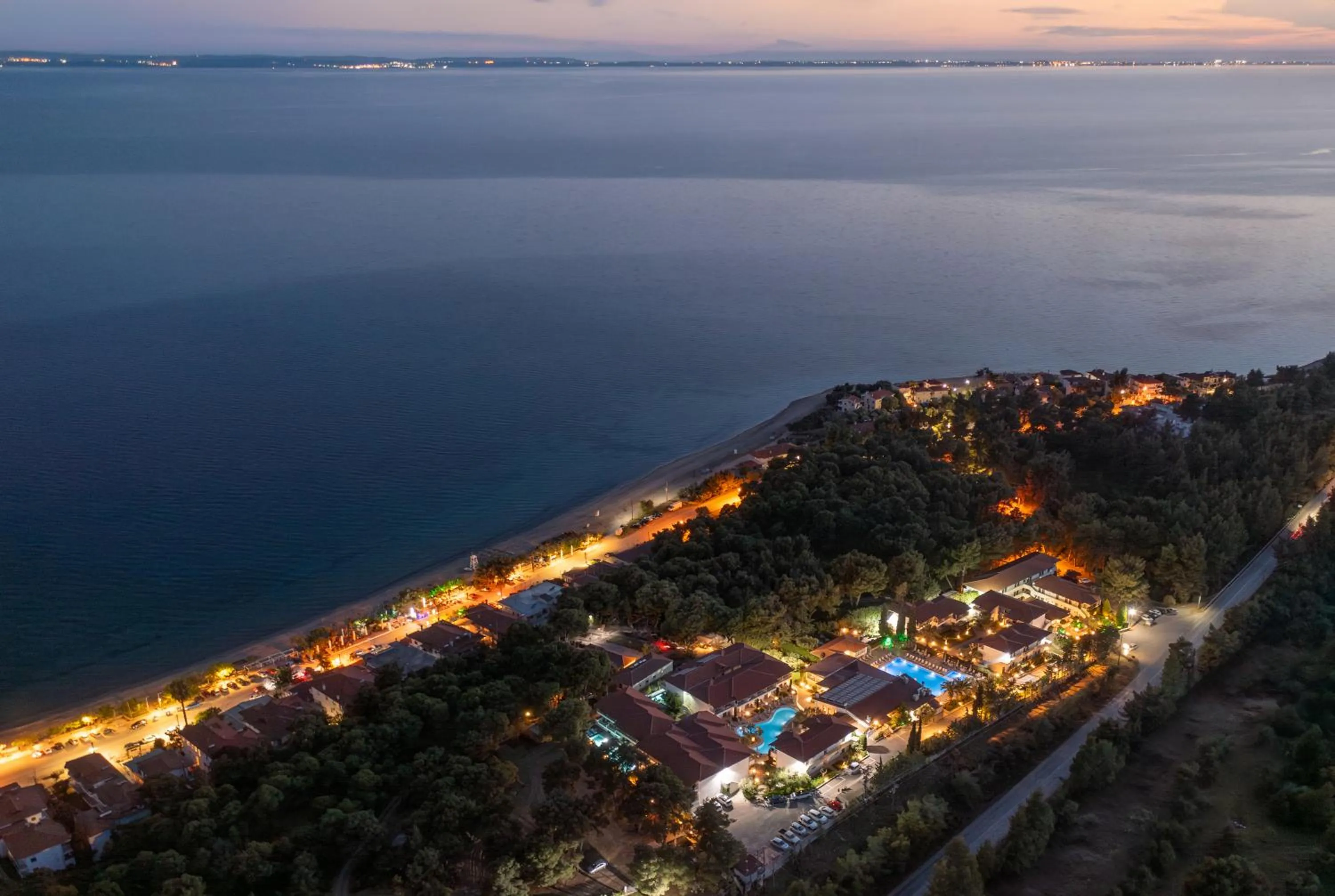 Beach in Philoxenia Hotel