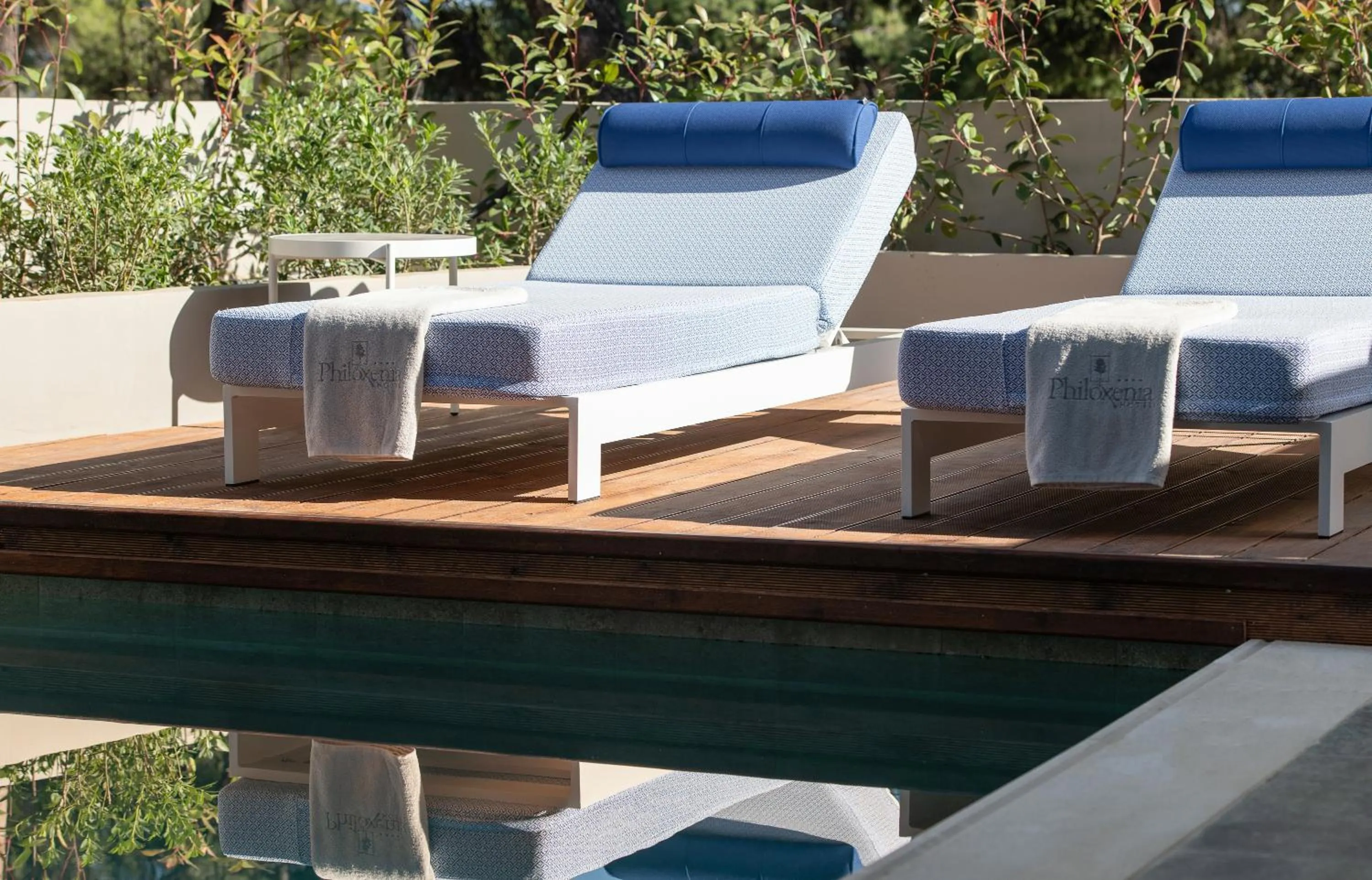 Swimming pool in Philoxenia Hotel