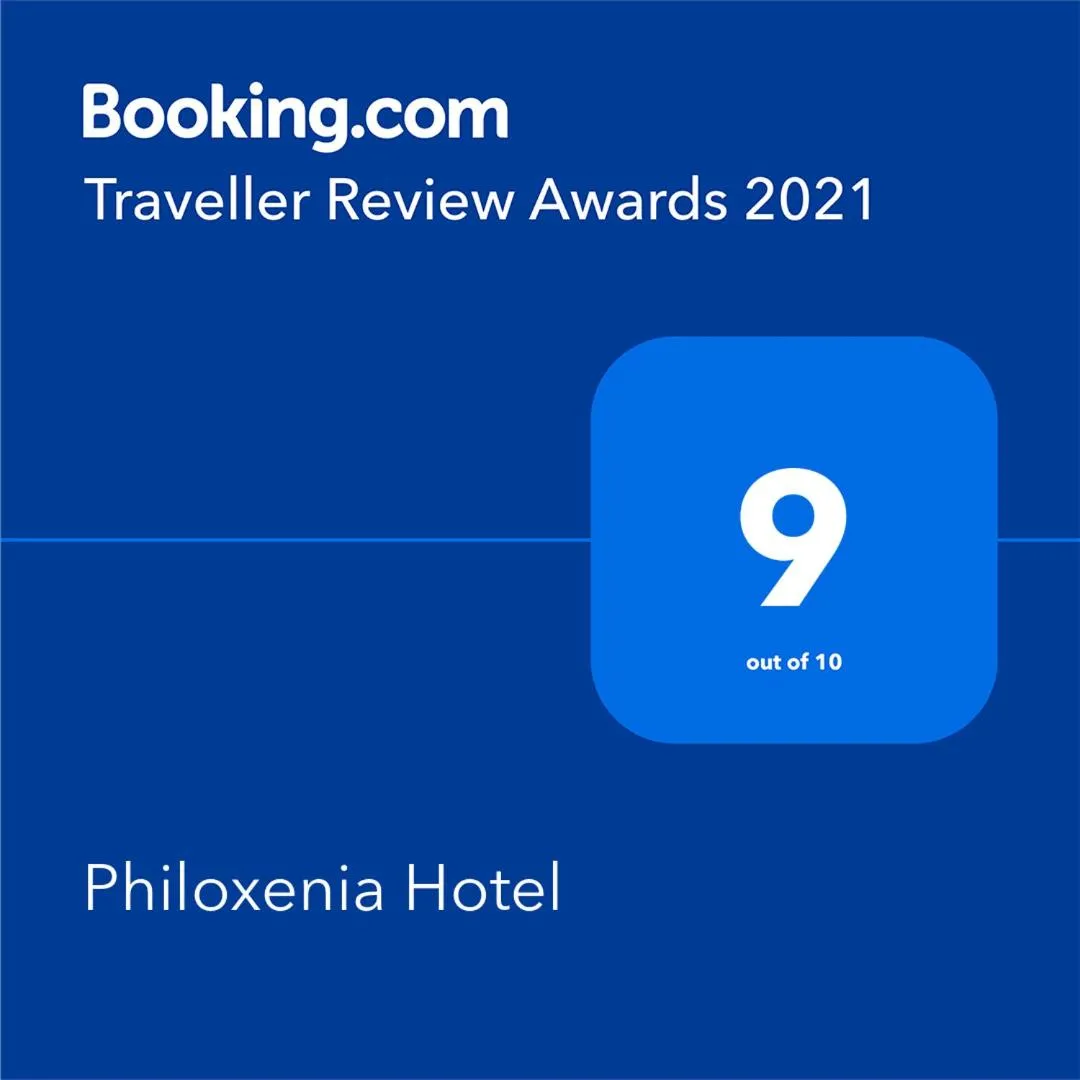 Certificate/Award in Philoxenia Hotel