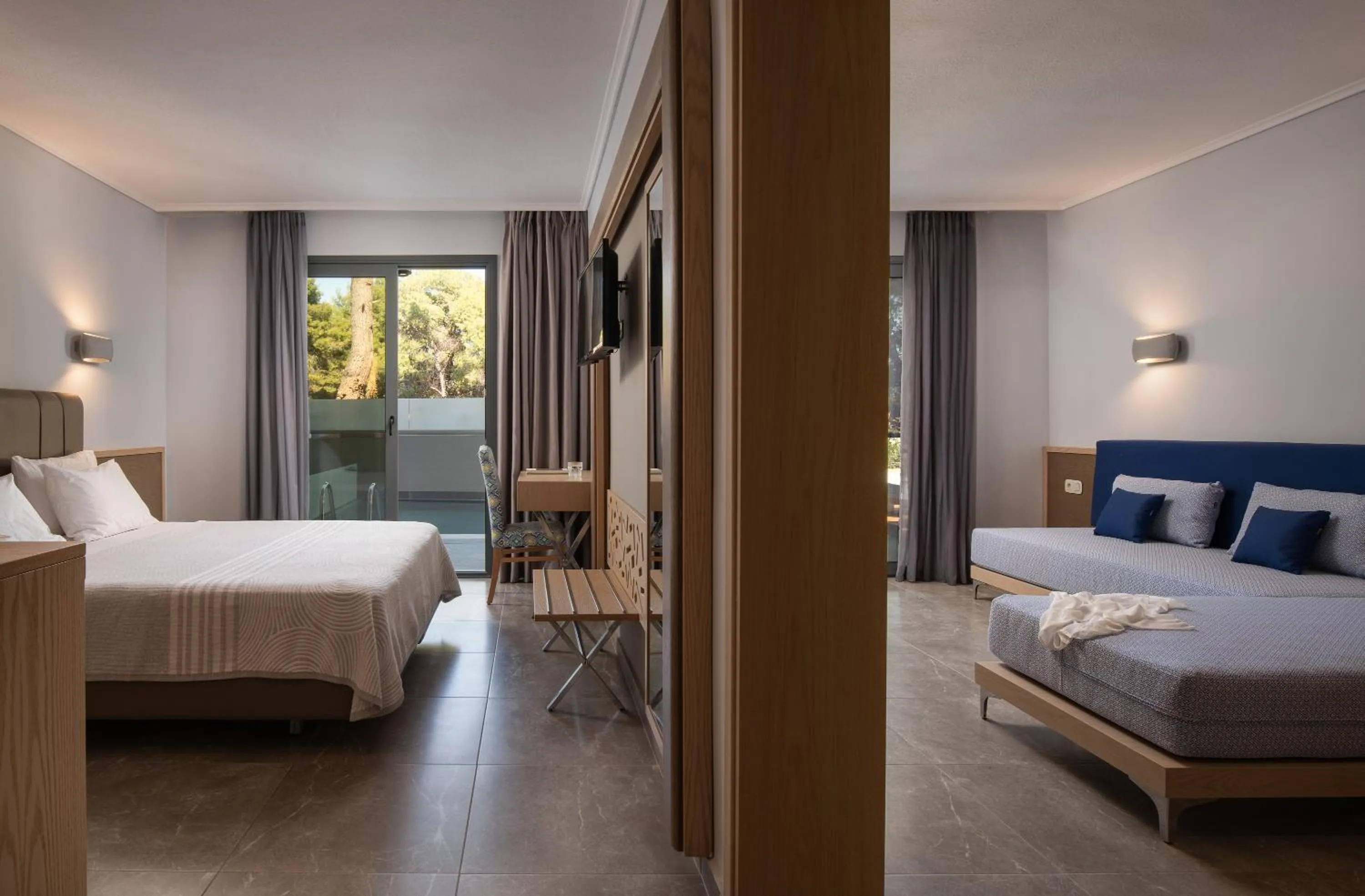 Photo of the whole room, Bed in Philoxenia Hotel