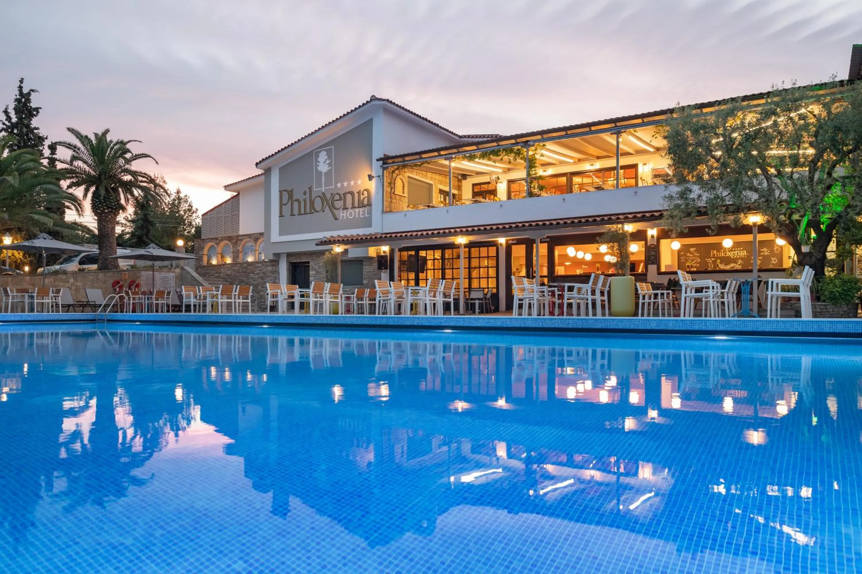 Lounge or bar in Philoxenia Hotel