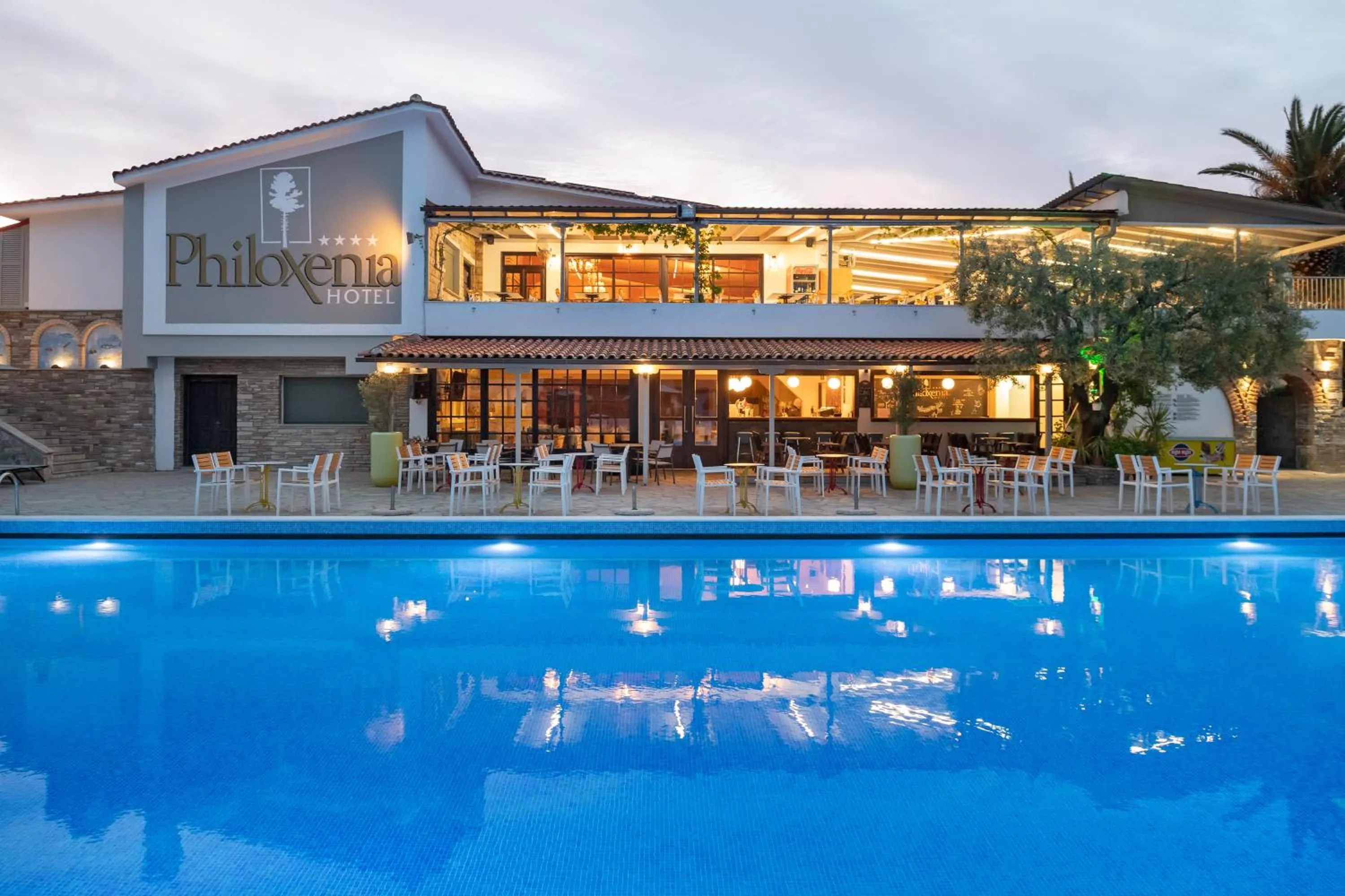 Lounge or bar in Philoxenia Hotel